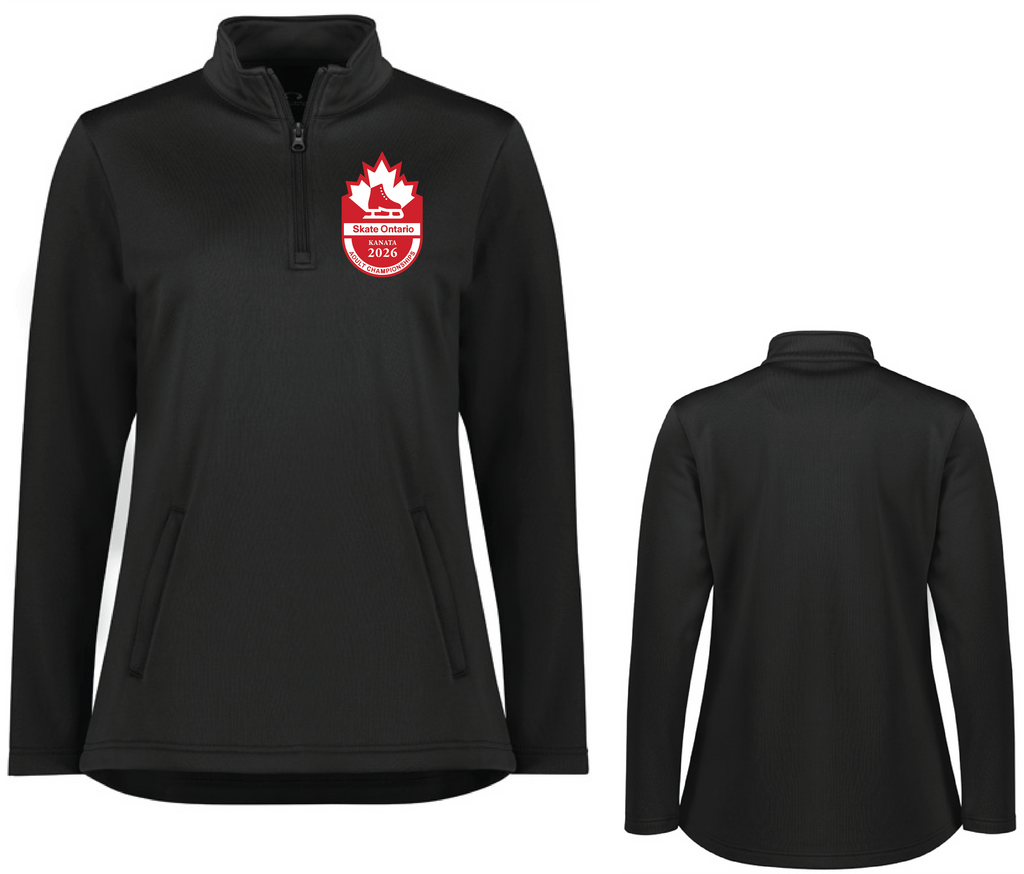 2026 SKATE ONTARIO ADULT PROVINCIALS ALT LOGO - HYPE 1/4 ZIP FLEECE