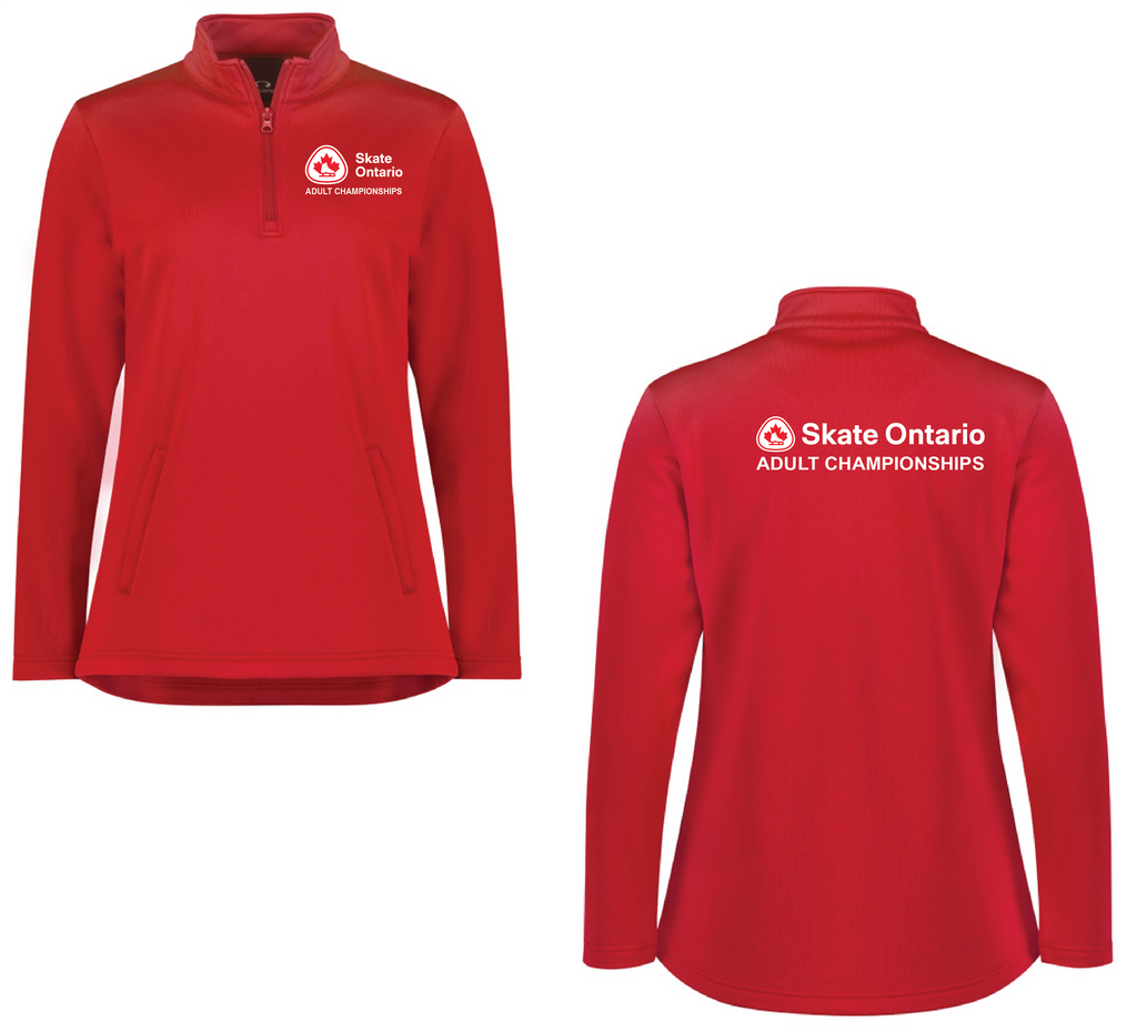 2026 SKATE ONTARIO ADULT PROVINCIALS - HYPE 1/4 ZIP FLEECE