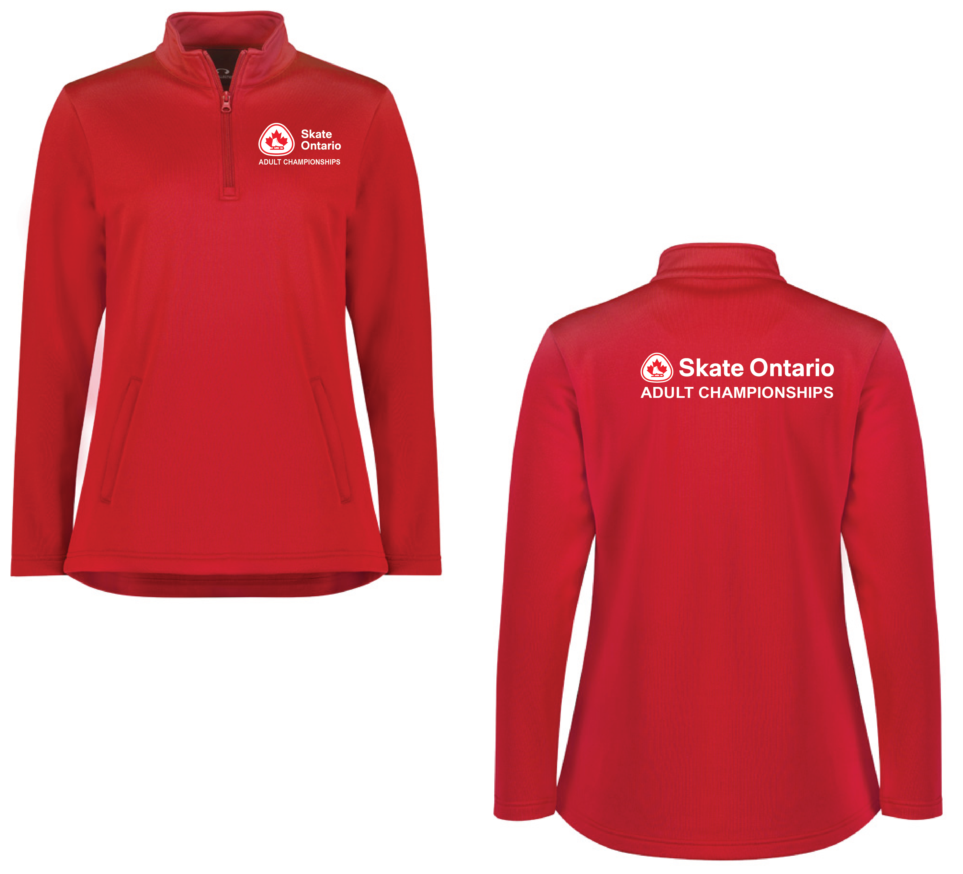 2026 SKATE ONTARIO ADULT PROVINCIALS - HYPE 1/4 ZIP FLEECE