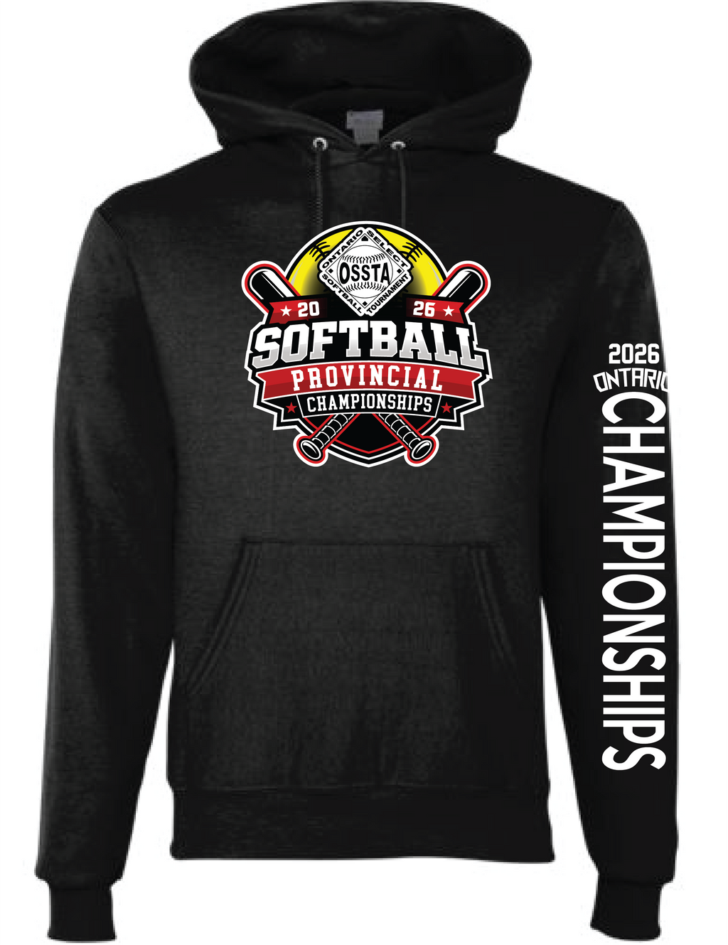 2026 SOFTBALL PROVINCIALS CHAMPION FLEECE HOODIE