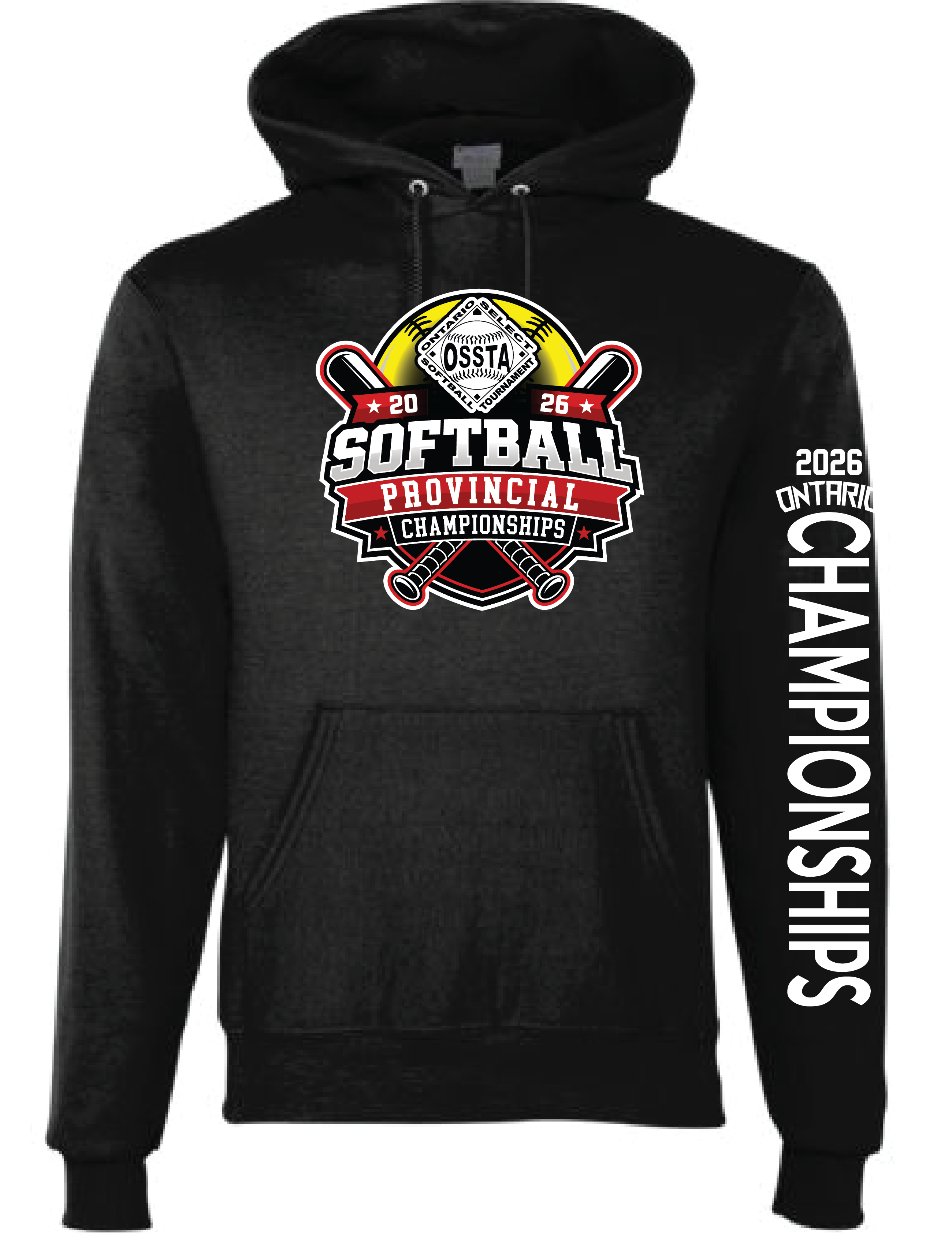 2026 SOFTBALL PROVINCIALS CHAMPION FLEECE HOODIE
