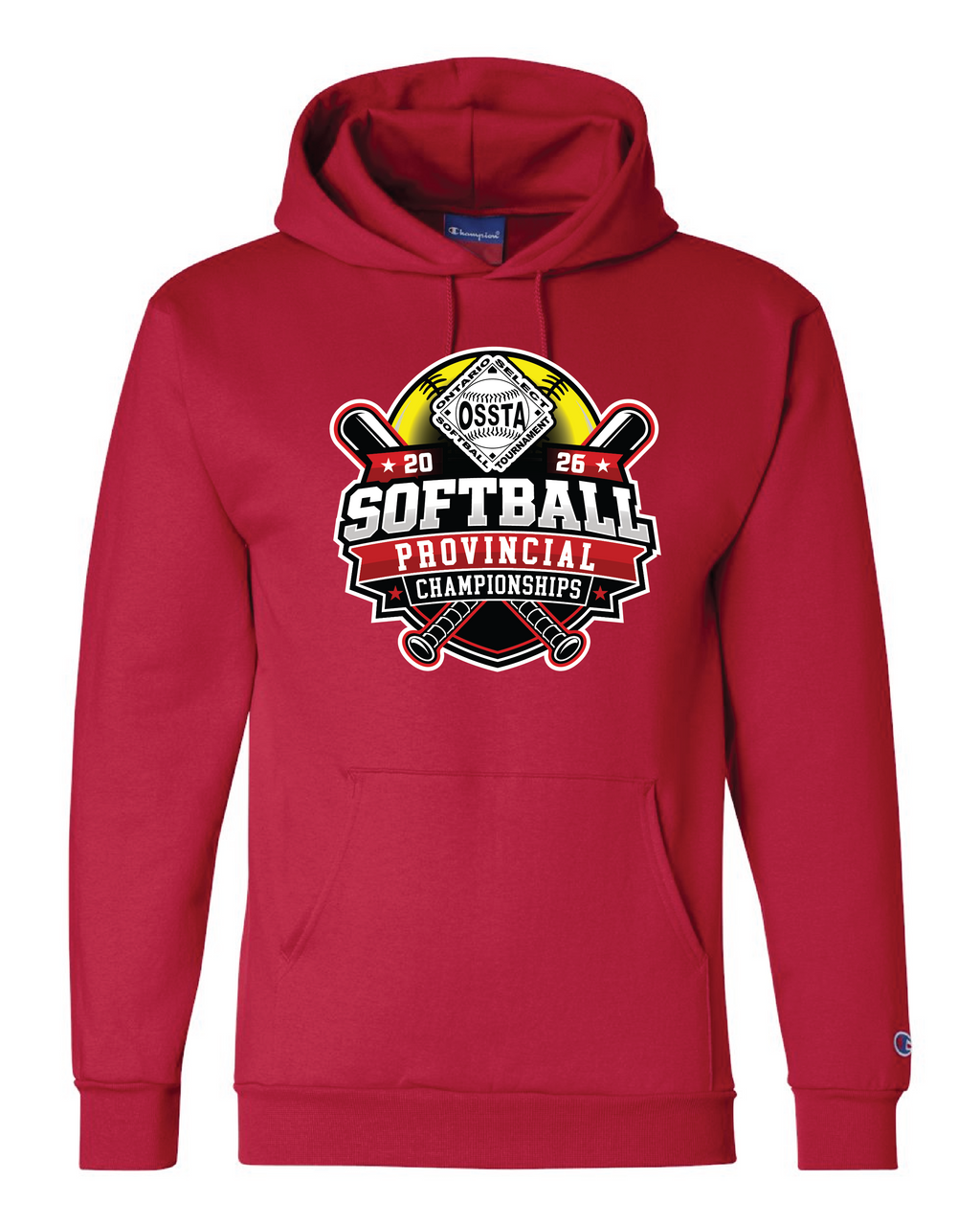 2026 SOFTBALL PROVINCIALS CHAMPION FLEECE HOODIE