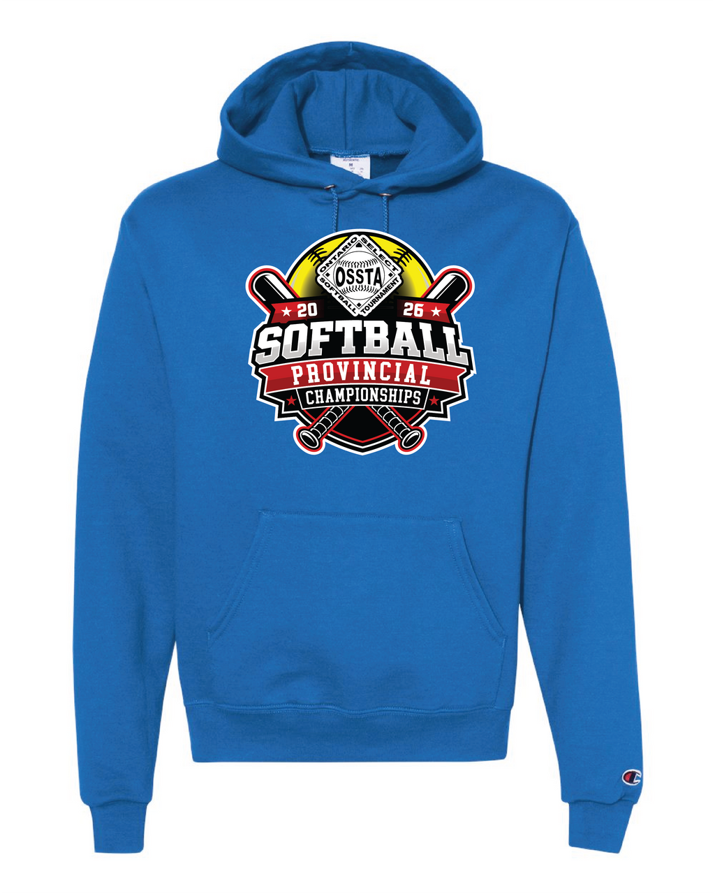 2026 SOFTBALL PROVINCIALS CHAMPION FLEECE HOODIE