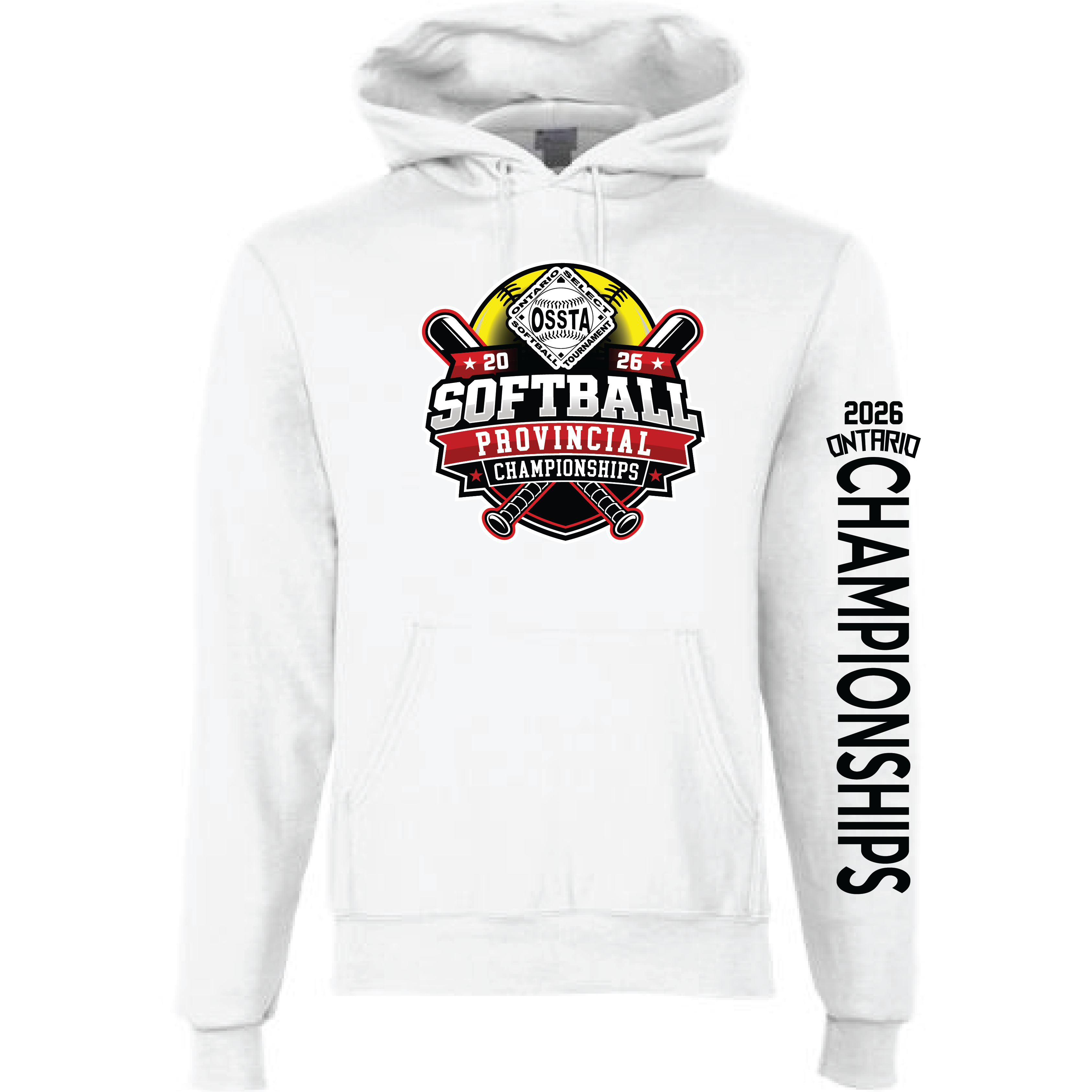2026 SOFTBALL PROVINCIALS CHAMPION FLEECE HOODIE