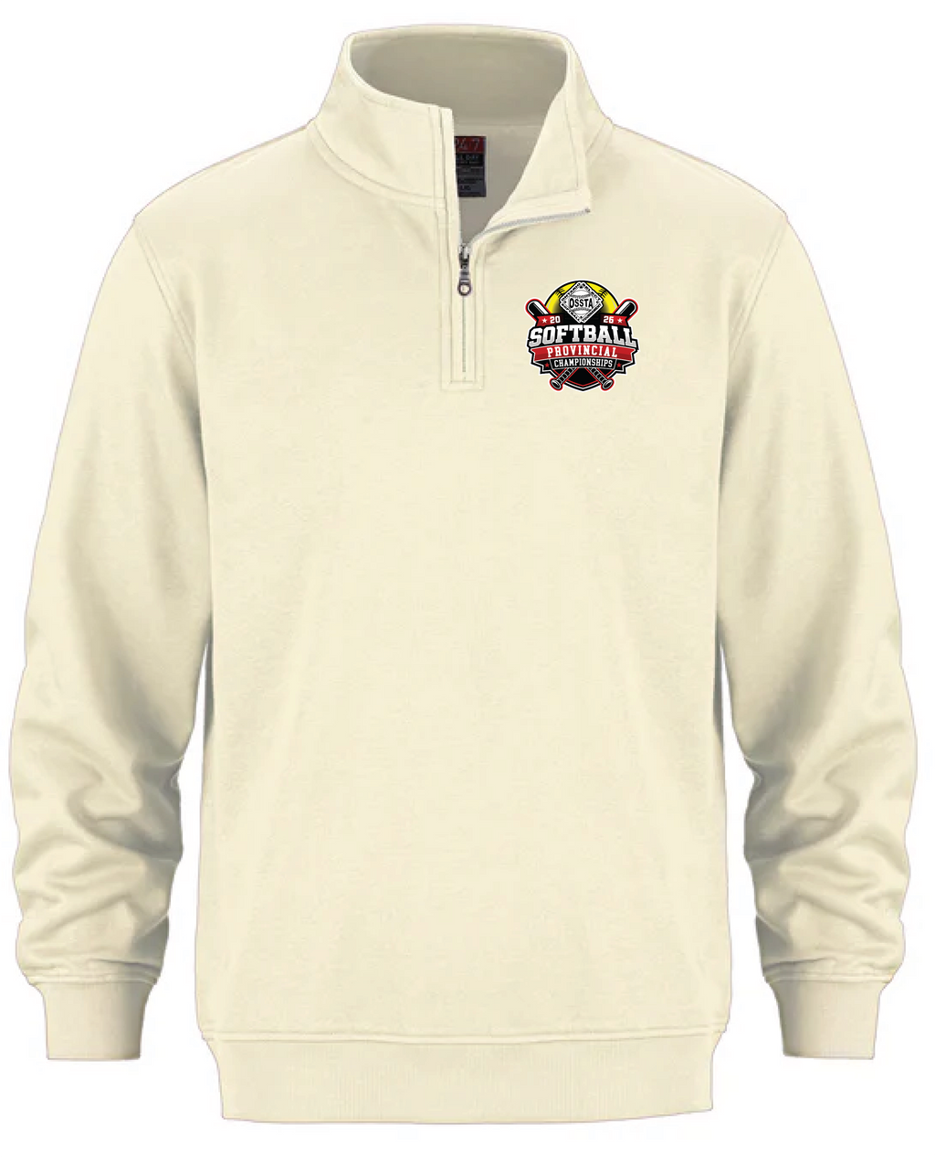 2026 SOFTBALL PROVINCIALS 1/4 ZIP FLEECE