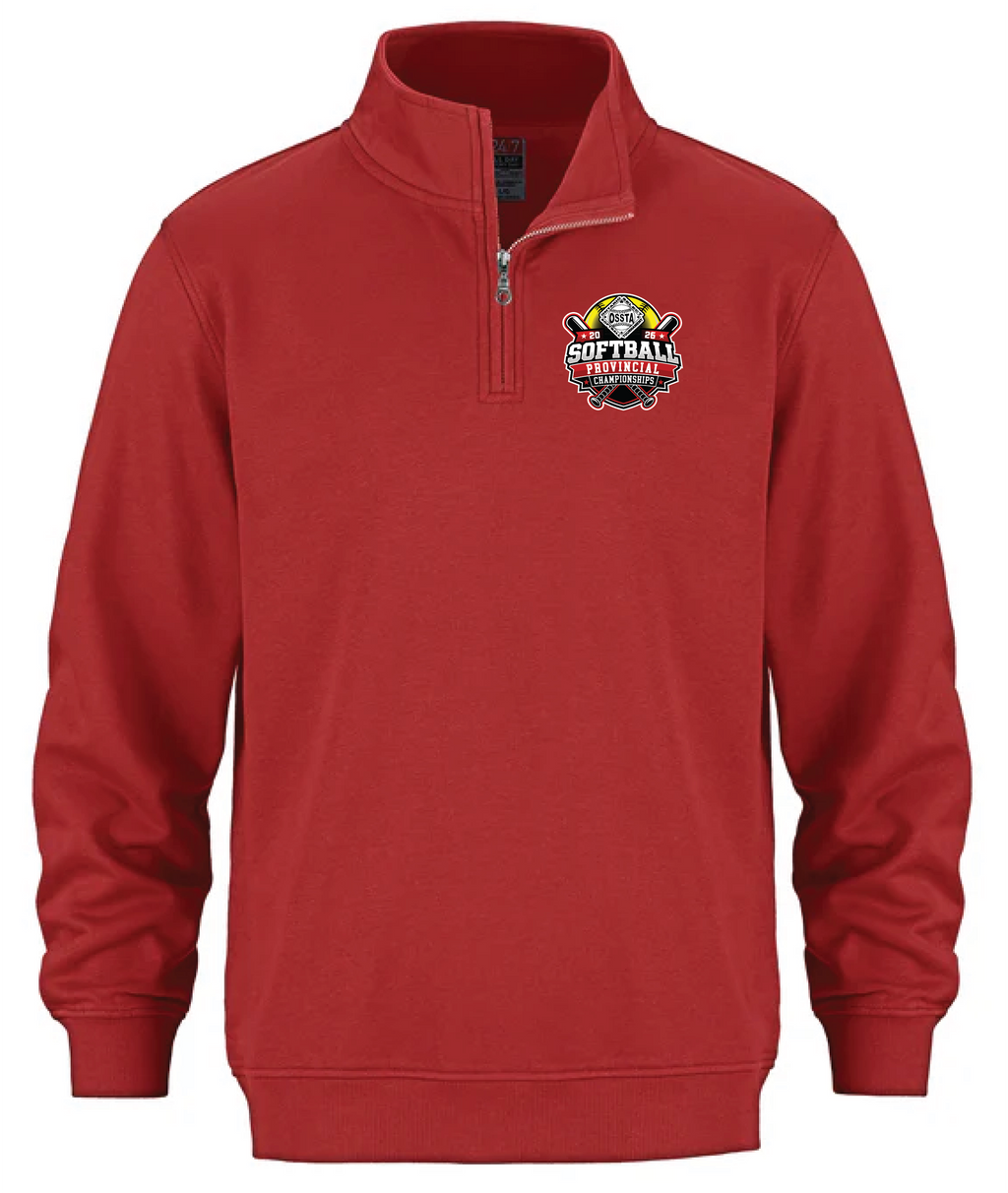 2026 SOFTBALL PROVINCIALS 1/4 ZIP FLEECE