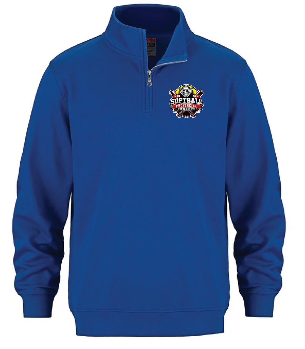 2026 SOFTBALL PROVINCIALS 1/4 ZIP FLEECE