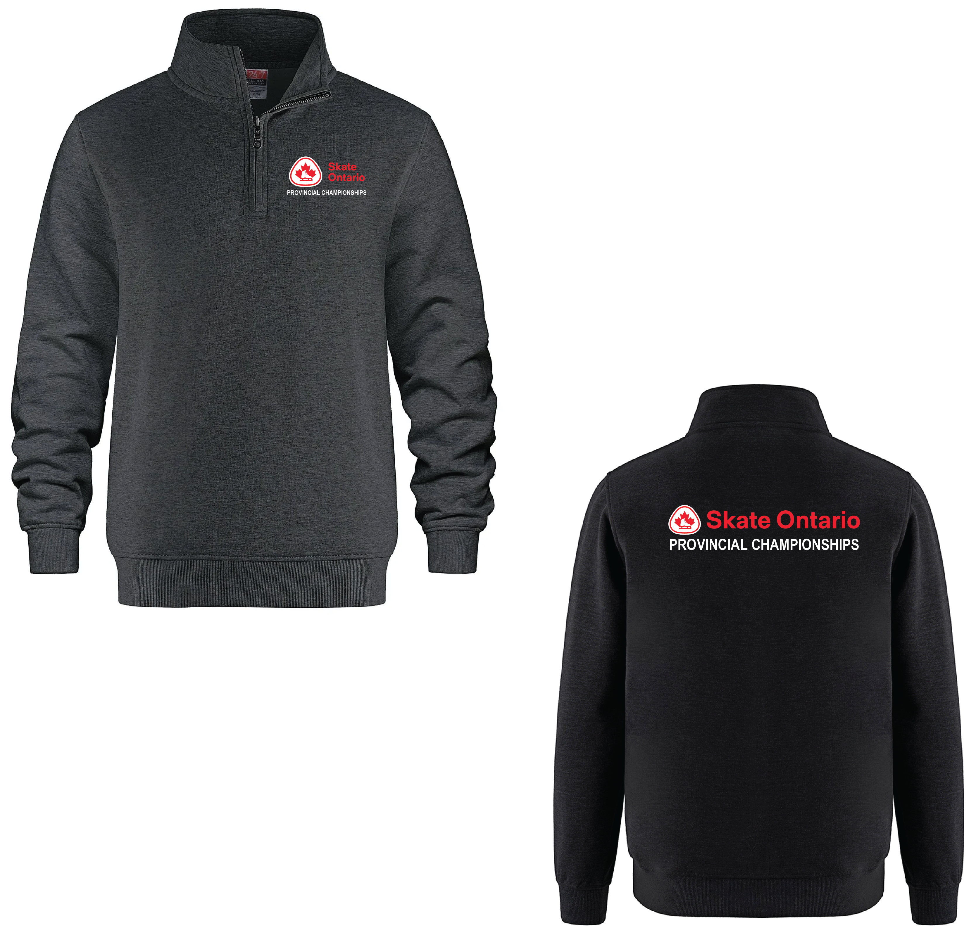 2026 SKATE ONTARIO PROVINCIALS - 1/4 ZIP FLEECE PULLOVER