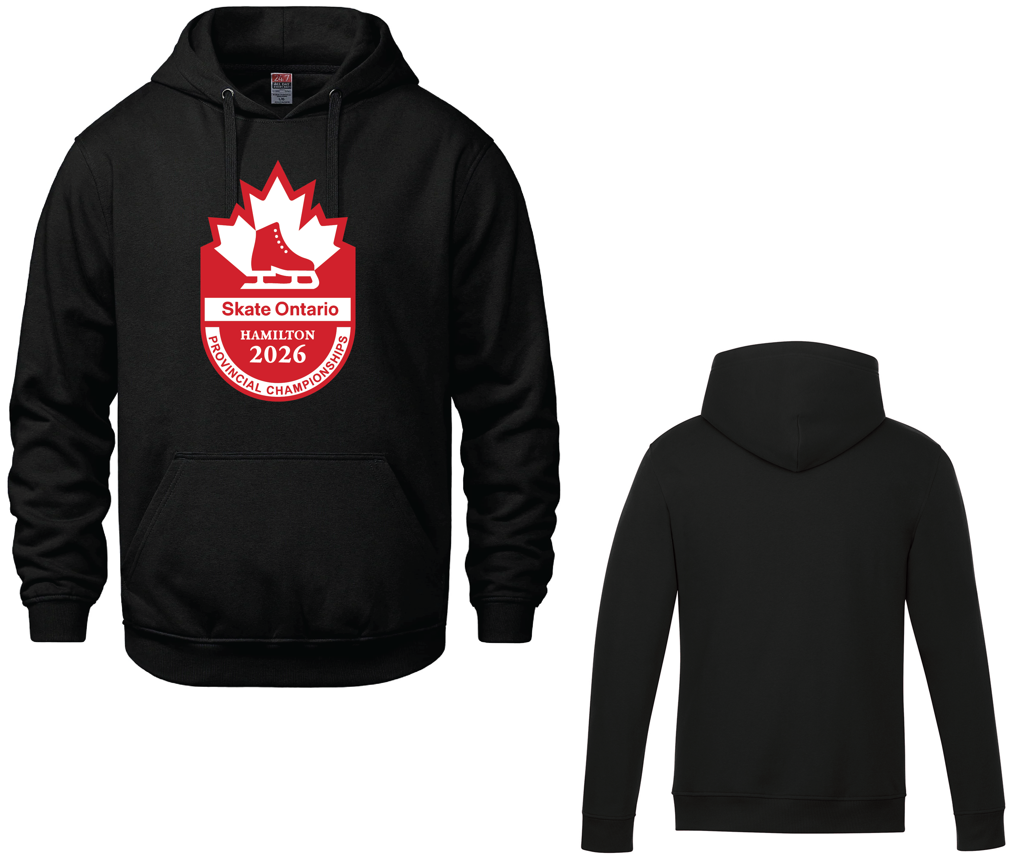 2026 SKATE ONTARIO PROVINCIALS ALT LOGO - FLEECE HOODIE