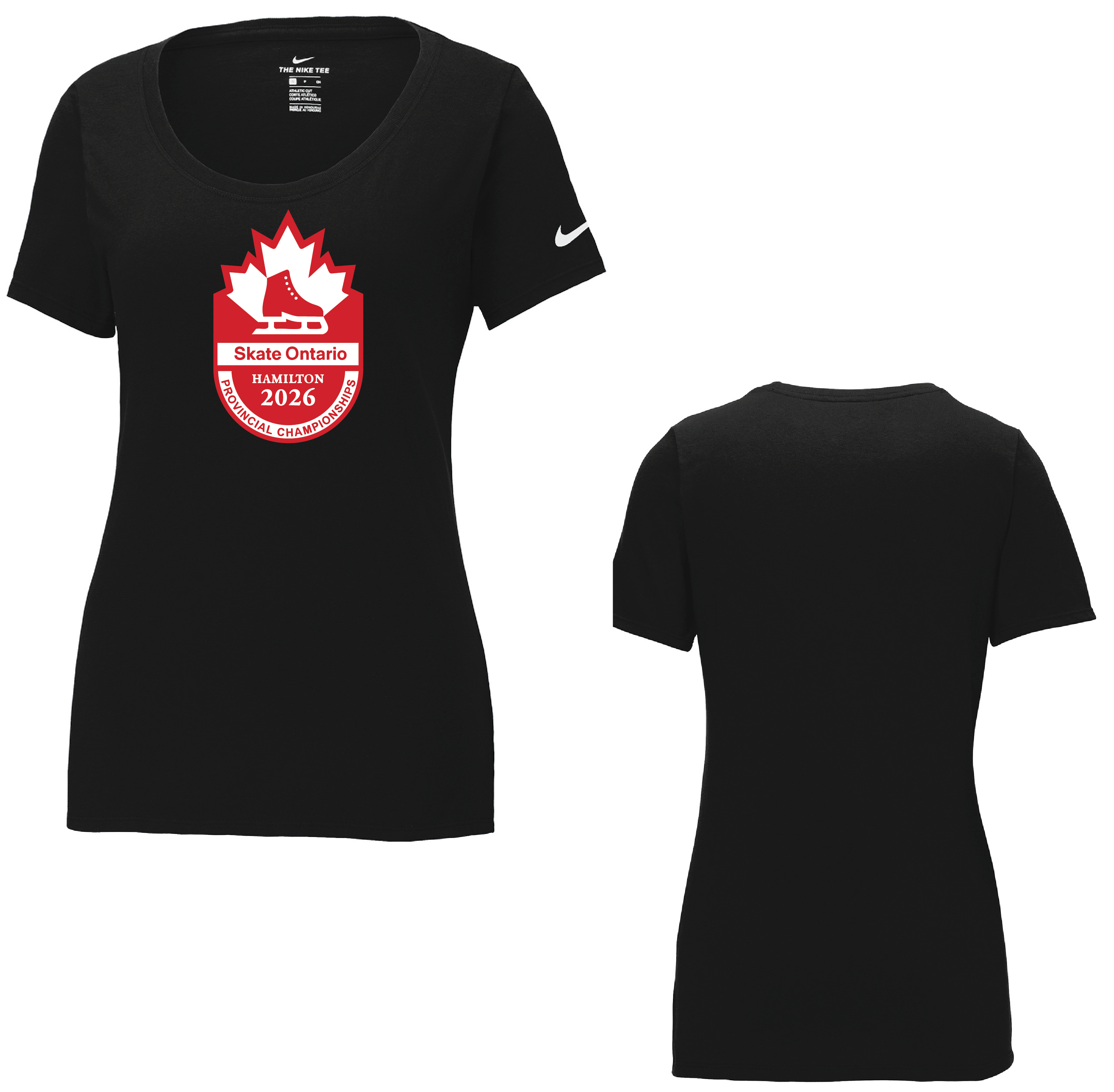 2026 SKATE ONTARIO PROVINCIALS ALT LOGO - NIKE DRI-FIT SHORT SLEEVE