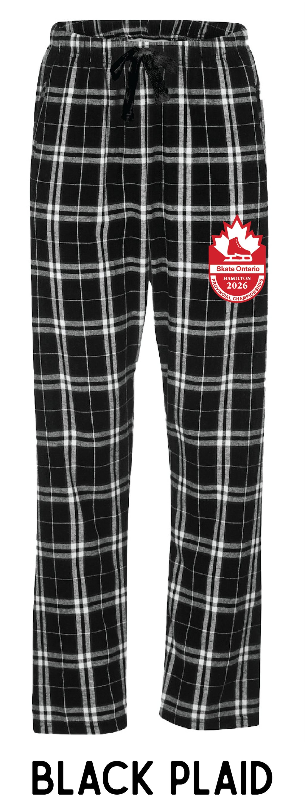 2026 SKATE ONTARIO PROVINCIALS ALT LOGO - PAJAMA PANTS