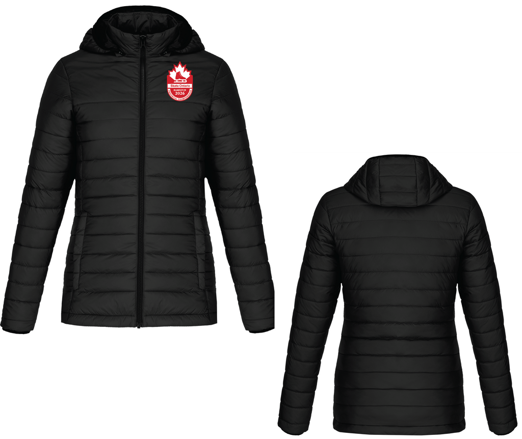 2026 SKATE ONTARIO PROVINCIALS ALT LOGO- PUFFER JACKET