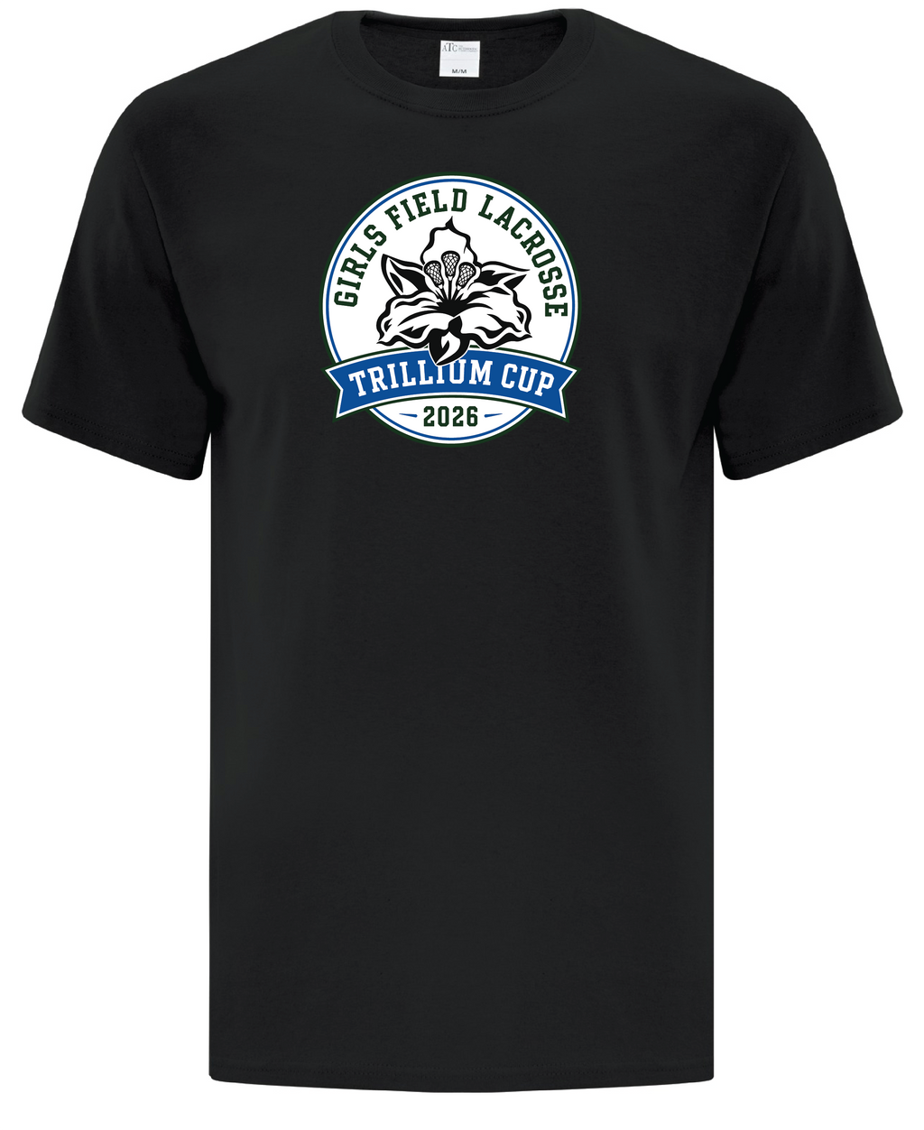 2026 Trillium Cup Cotton Tshirt Blue Logo