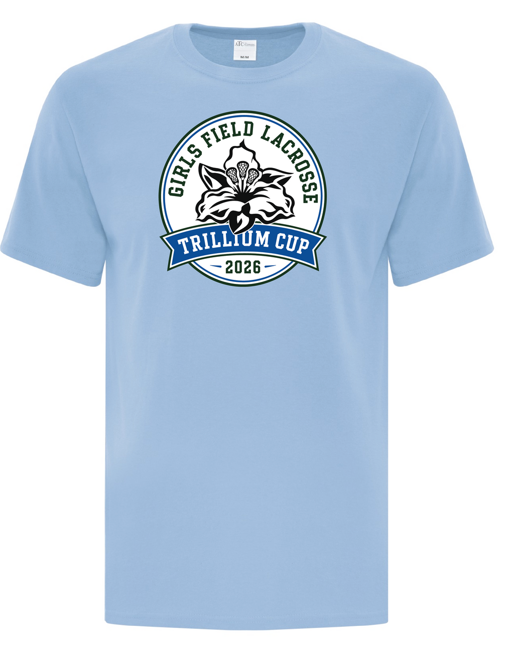 2026 Trillium Cup Cotton Tshirt Blue Logo