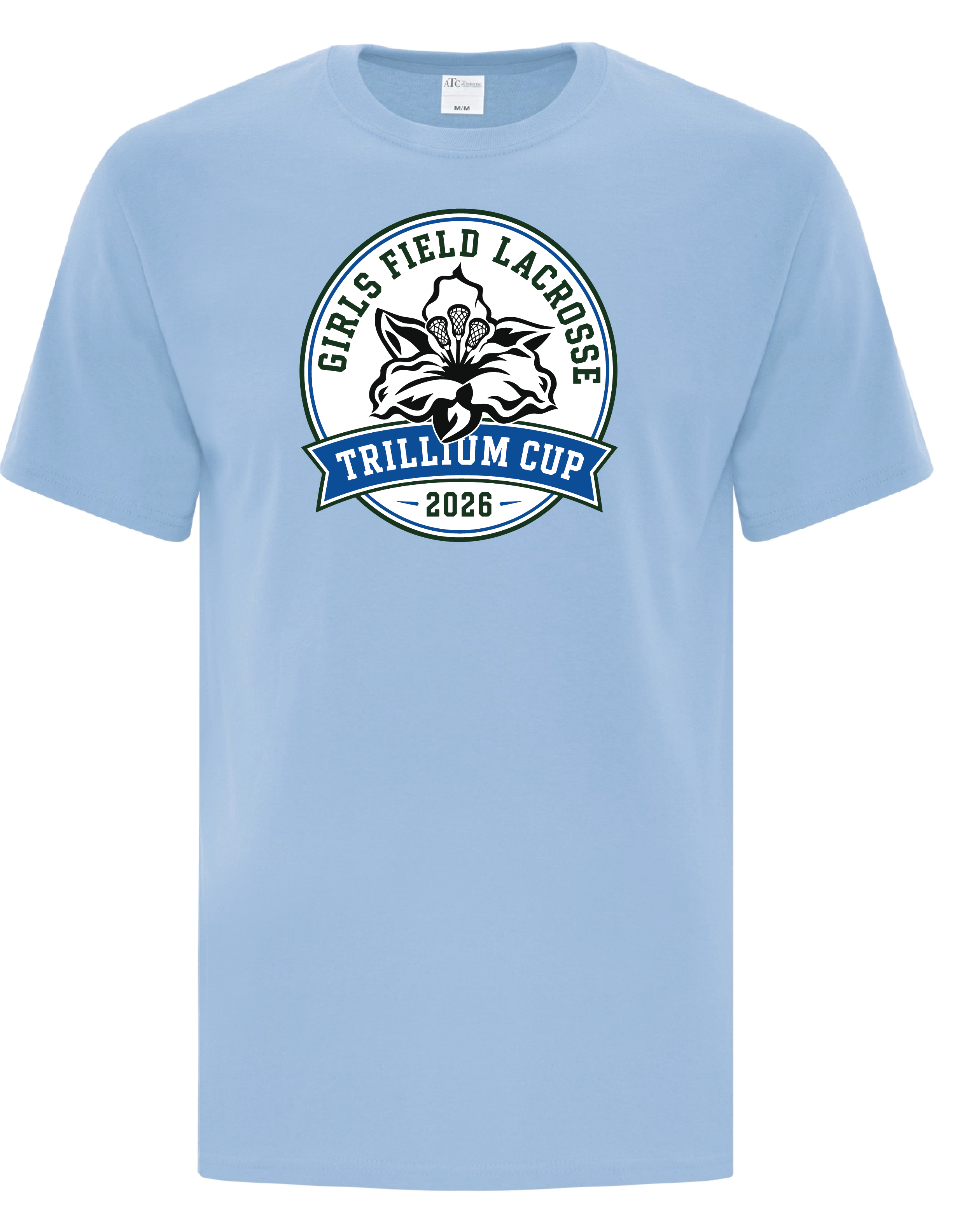 2026 Trillium Cup Cotton Tshirt Blue Logo