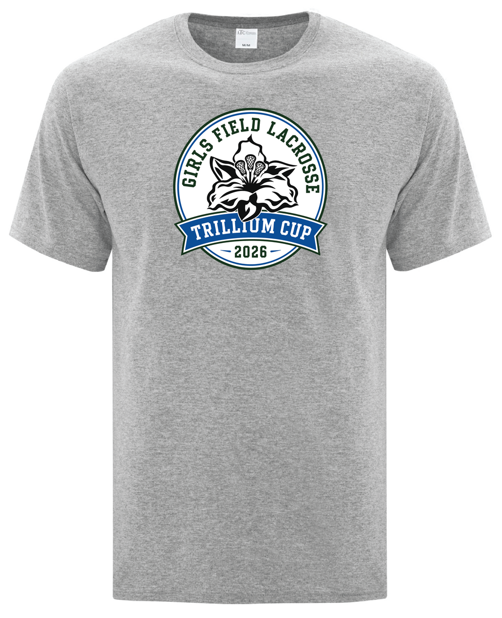 2026 Trillium Cup Cotton Tshirt Blue Logo