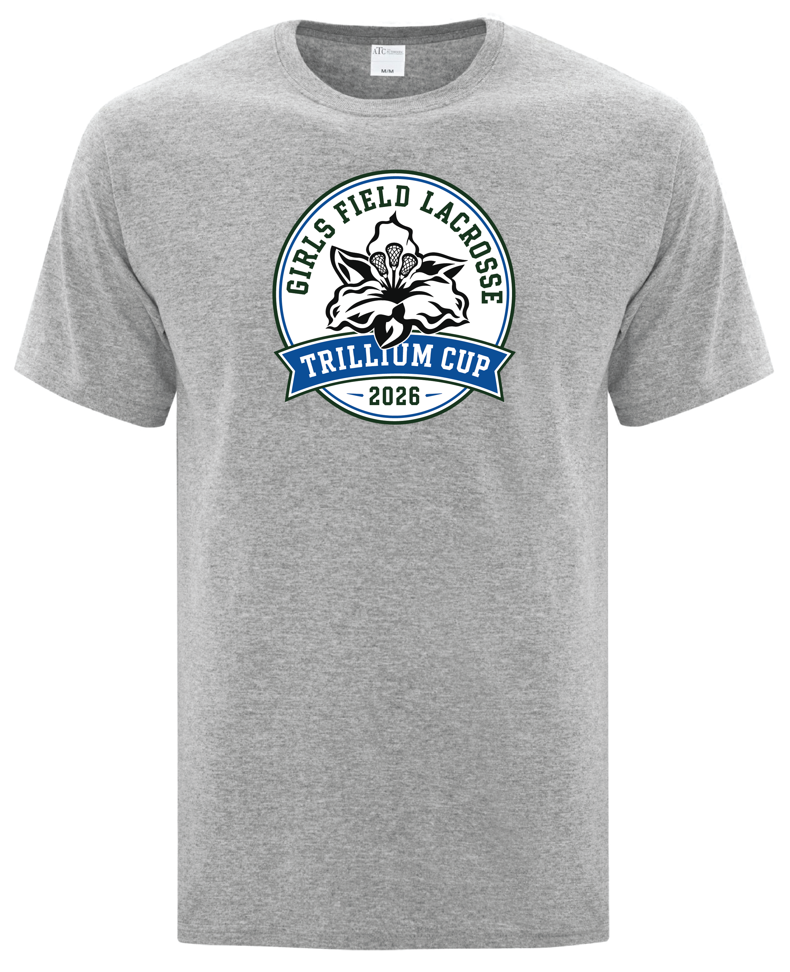 2026 Trillium Cup Cotton Tshirt Blue Logo