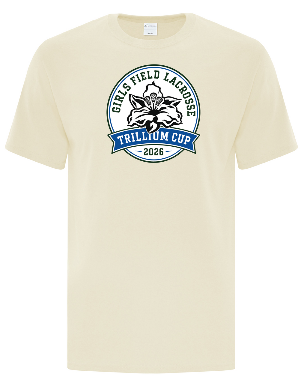 2026 Trillium Cup Cotton Tshirt Blue Logo