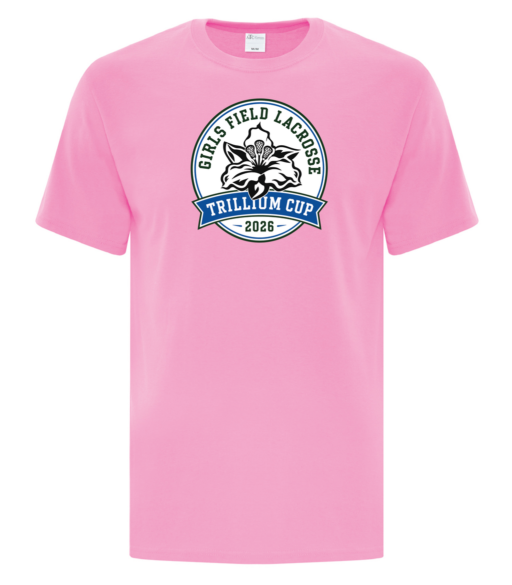 2026 Trillium Cup Cotton Tshirt Blue Logo