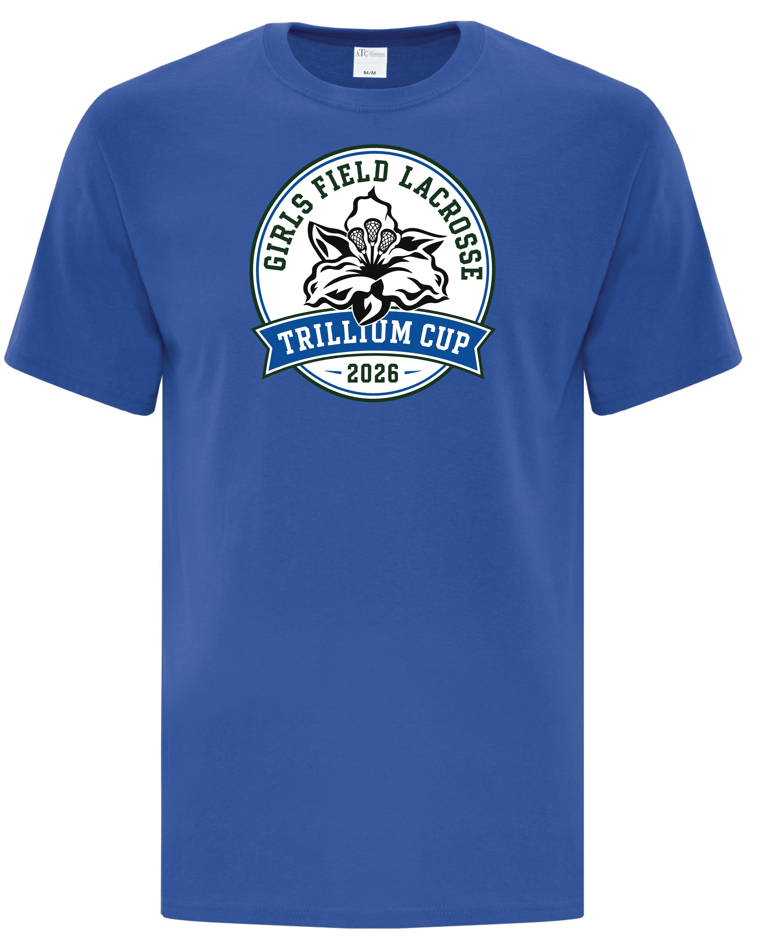 2026 Trillium Cup Cotton Tshirt Blue Logo