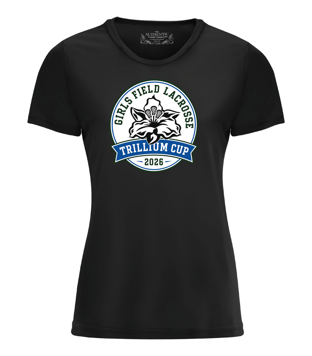 2026 Trillium Cup Short Sleeve Dri Fit Tshirt Blue Logo