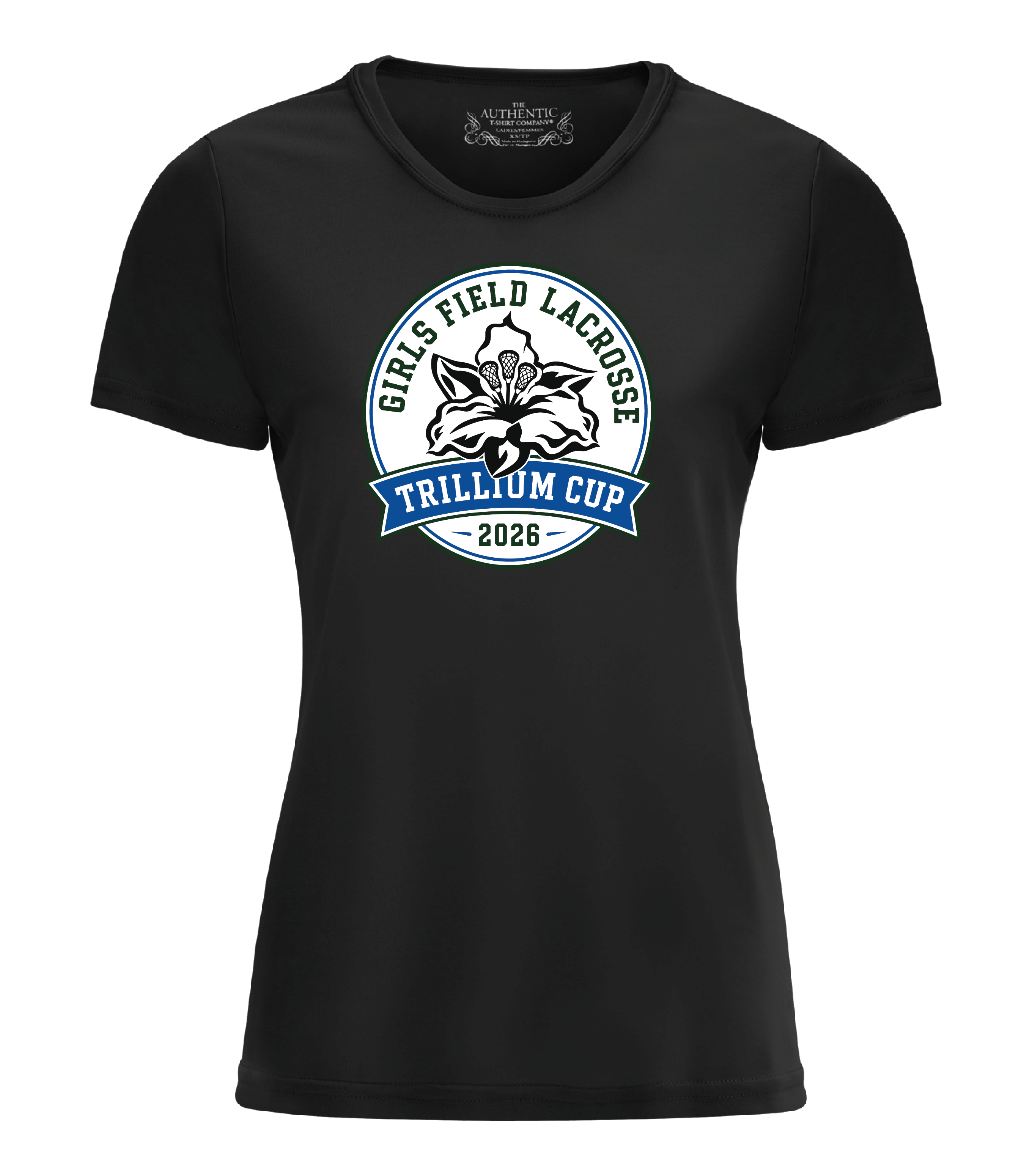 2026 Trillium Cup Short Sleeve Dri Fit Tshirt Blue Logo