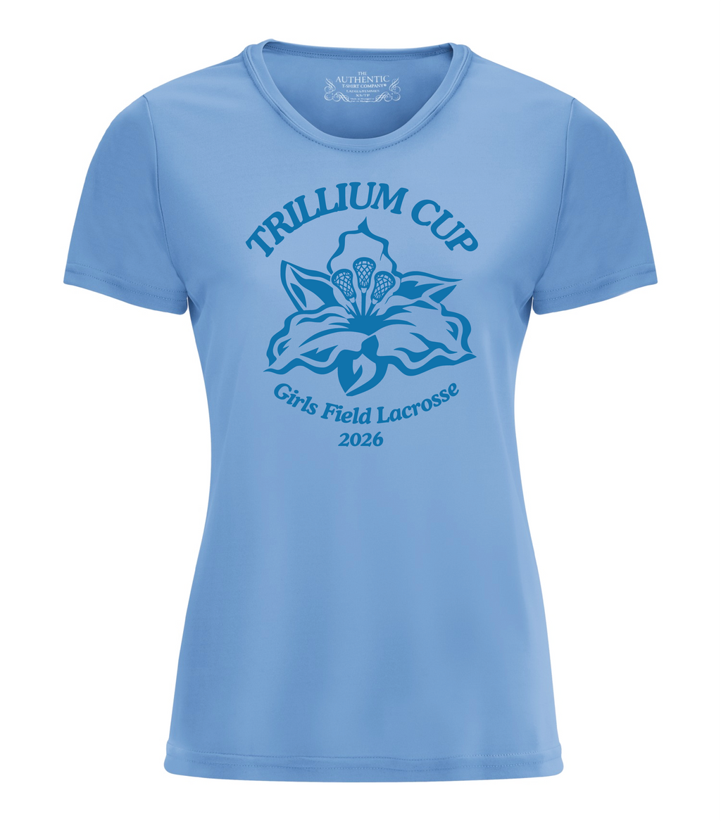 2026 Trillium Cup Short Sleeve Dri Fit Tshirt Main Logo