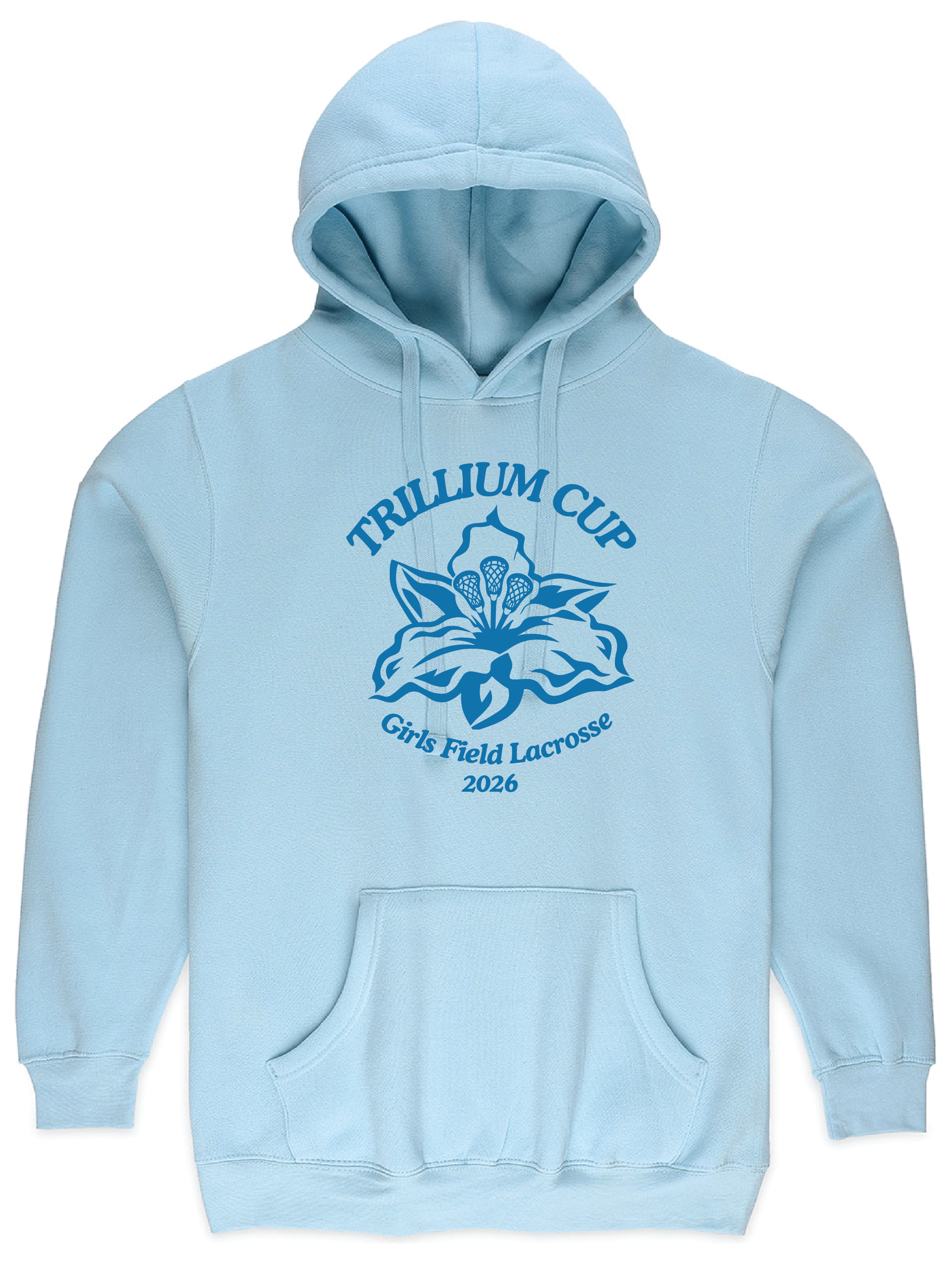 2026 Trillium Cup Fleece Hoodie Main Logo