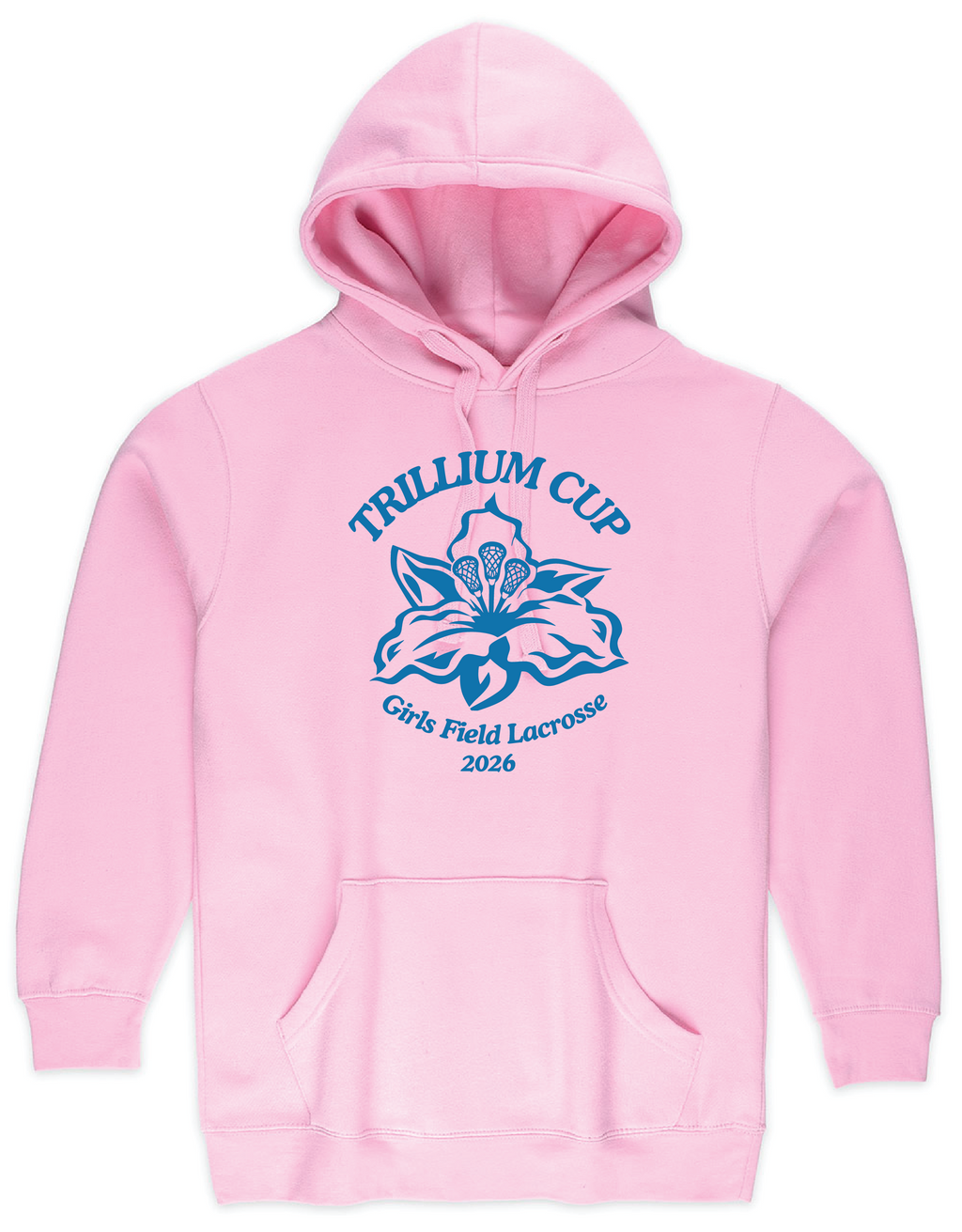 2026 Trillium Cup Fleece Hoodie Main Logo