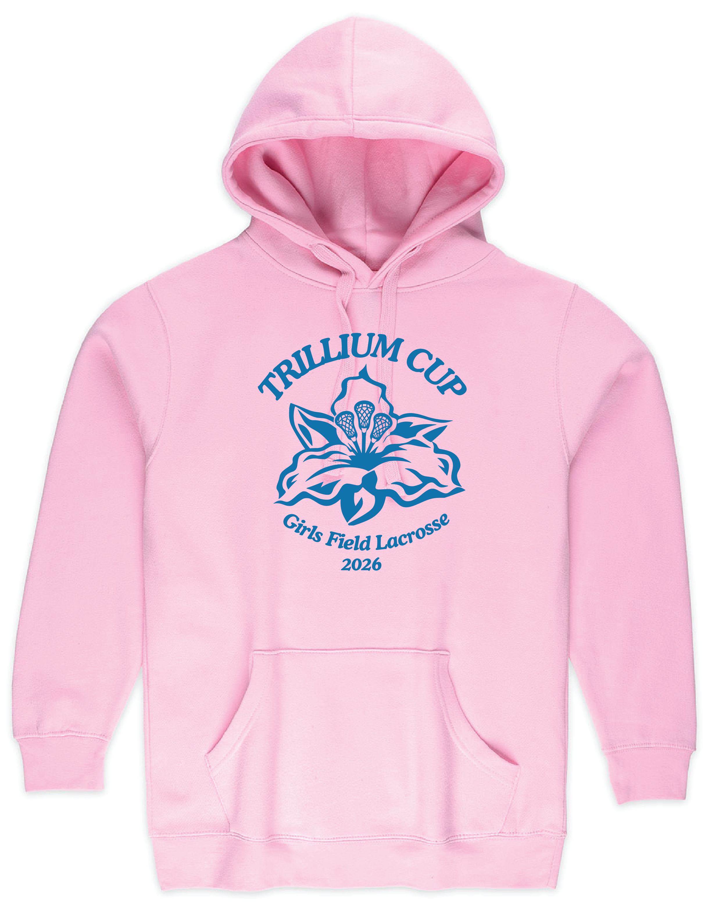 2026 Trillium Cup Fleece Hoodie Main Logo