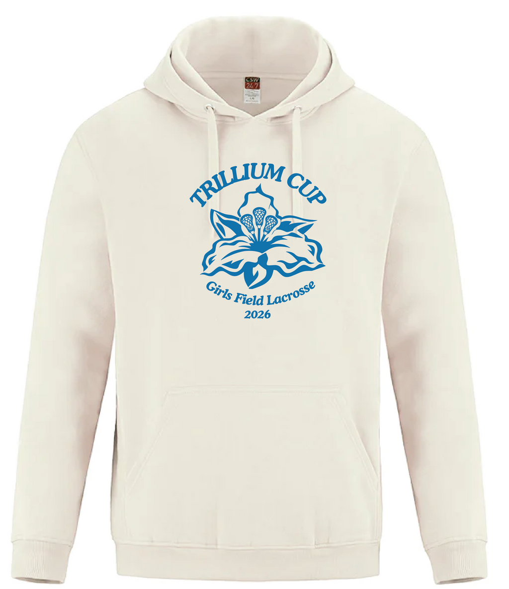 2026 Trillium Cup Fleece Hoodie Main Logo