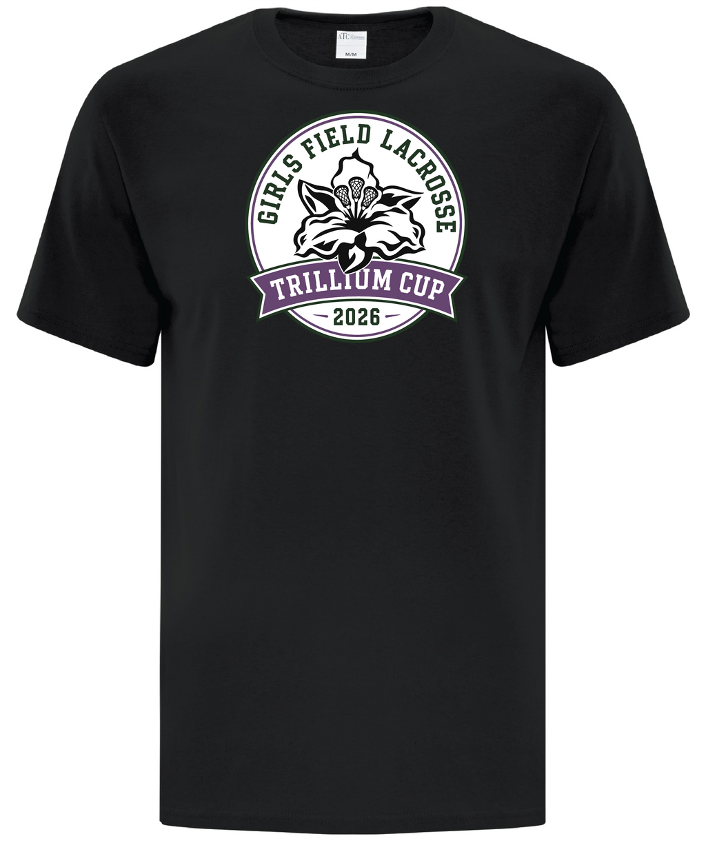 2026 Trillium Cup Cotton Tshirt Purple Logo