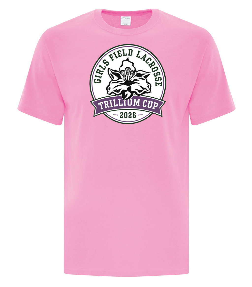 2026 Trillium Cup Cotton Tshirt Purple Logo