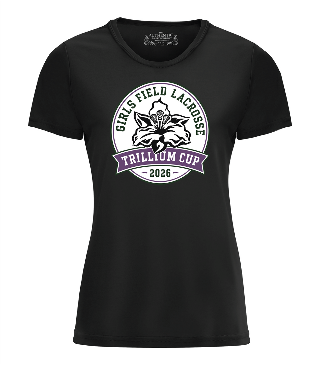 2026 Trillium Cup Short Sleeve Dri Fit Tshirt Purple Logo