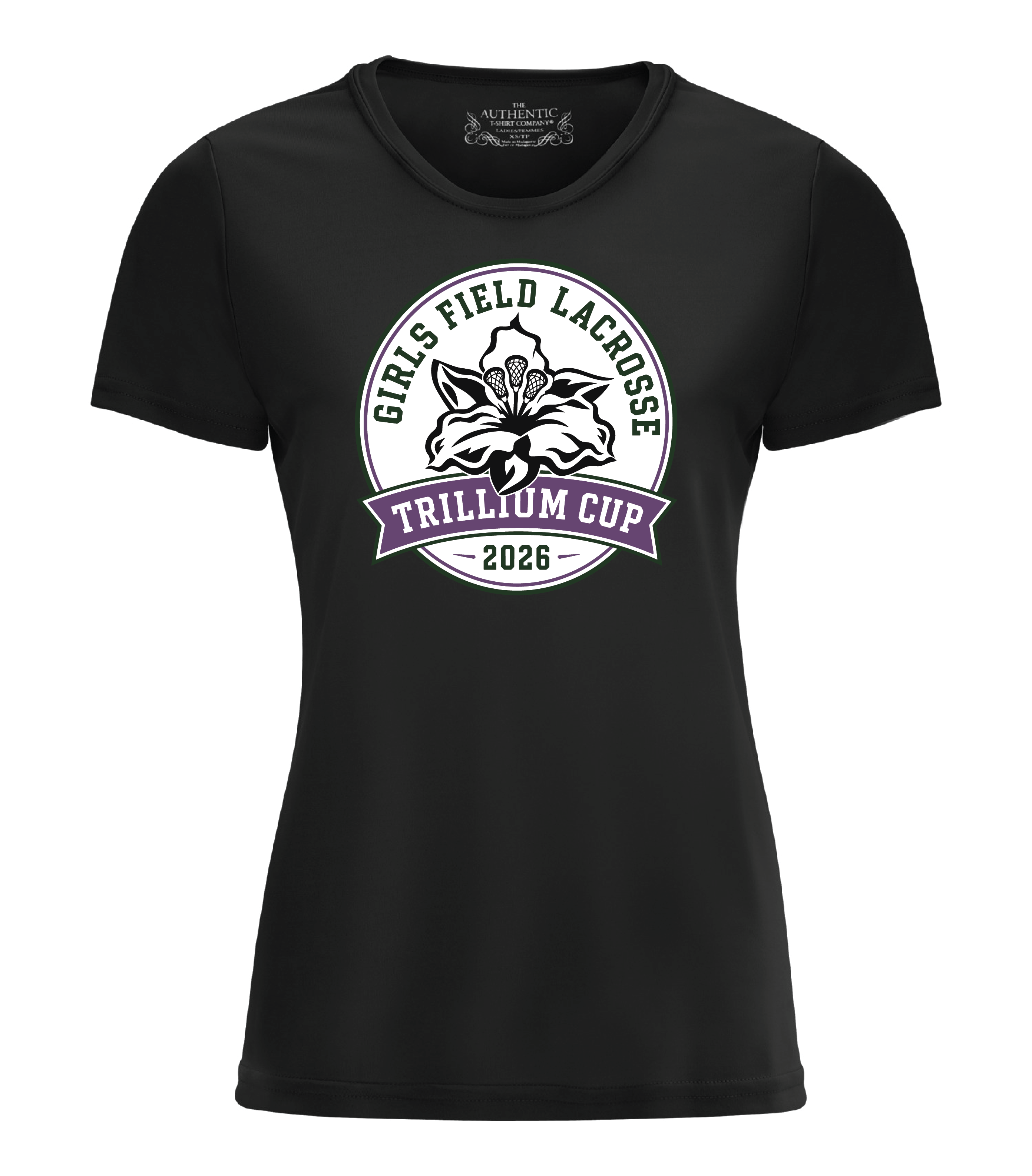 2026 Trillium Cup Short Sleeve Dri Fit Tshirt Purple Logo