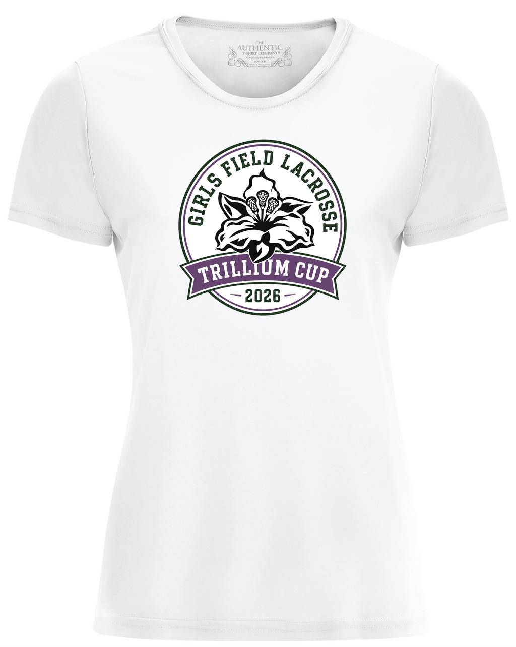 2026 Trillium Cup Short Sleeve Dri Fit Tshirt Purple Logo