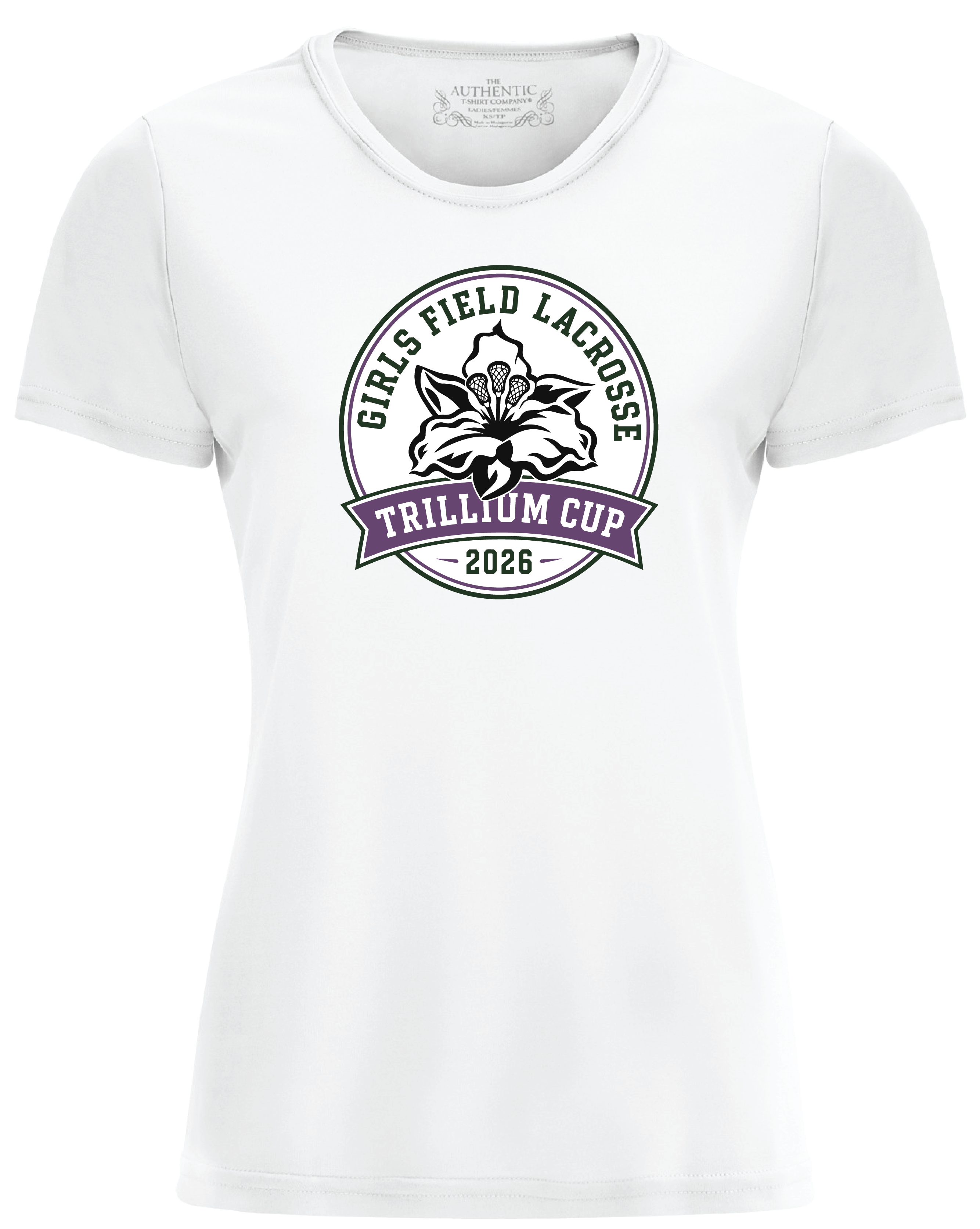 2026 Trillium Cup Short Sleeve Dri Fit Tshirt Purple Logo