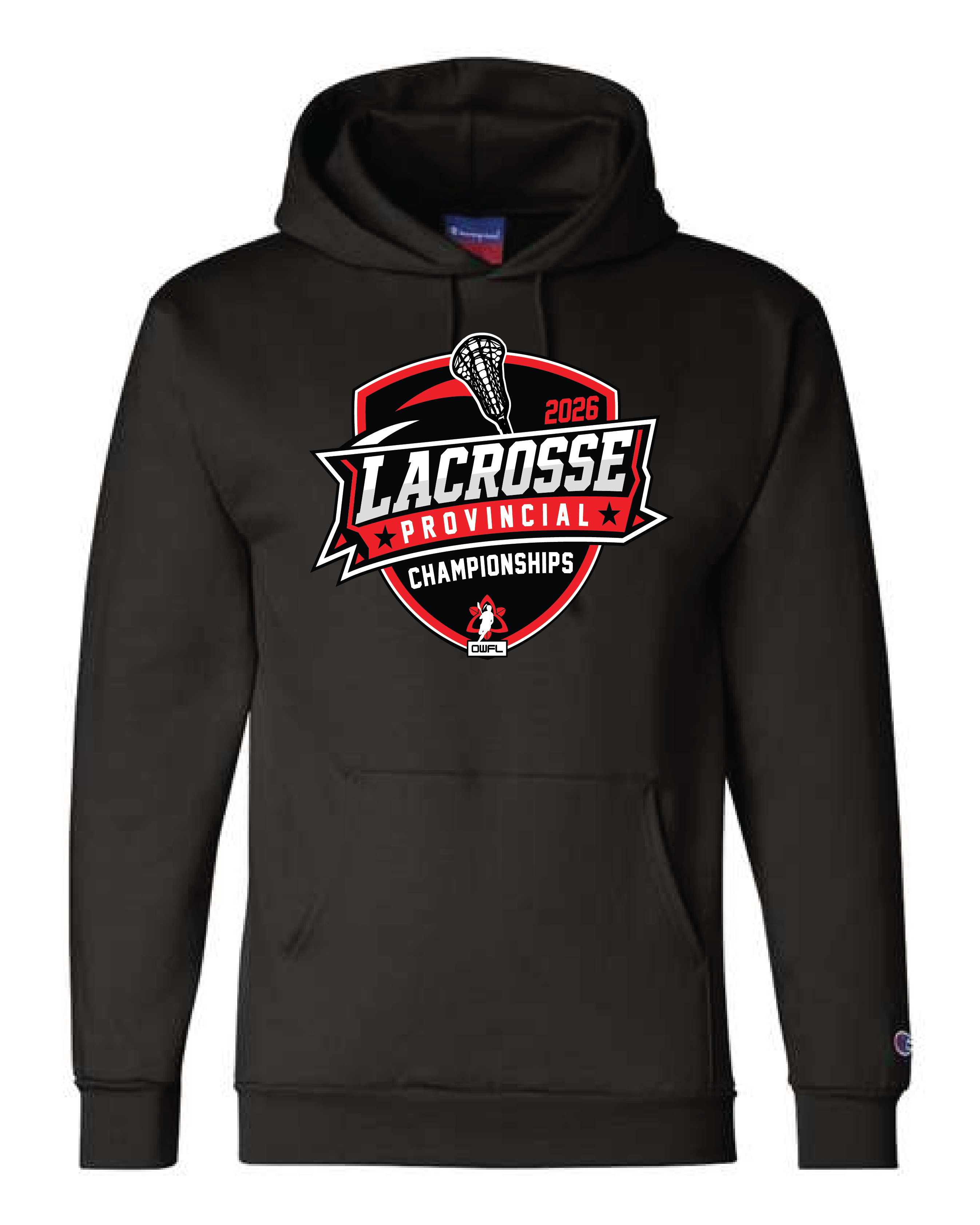 2026 LACROSSE PROVINCIALS CHAMPION FLEECE HOODIE