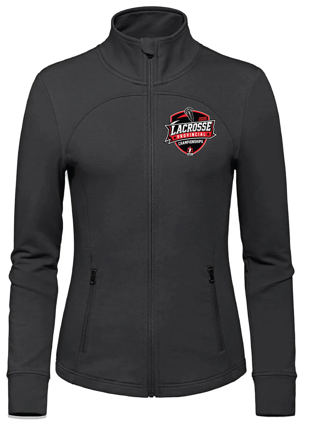2026 LACROSSE PROVINCIALS PERFORMANCE FULL ZIP SWEATSHIRT
