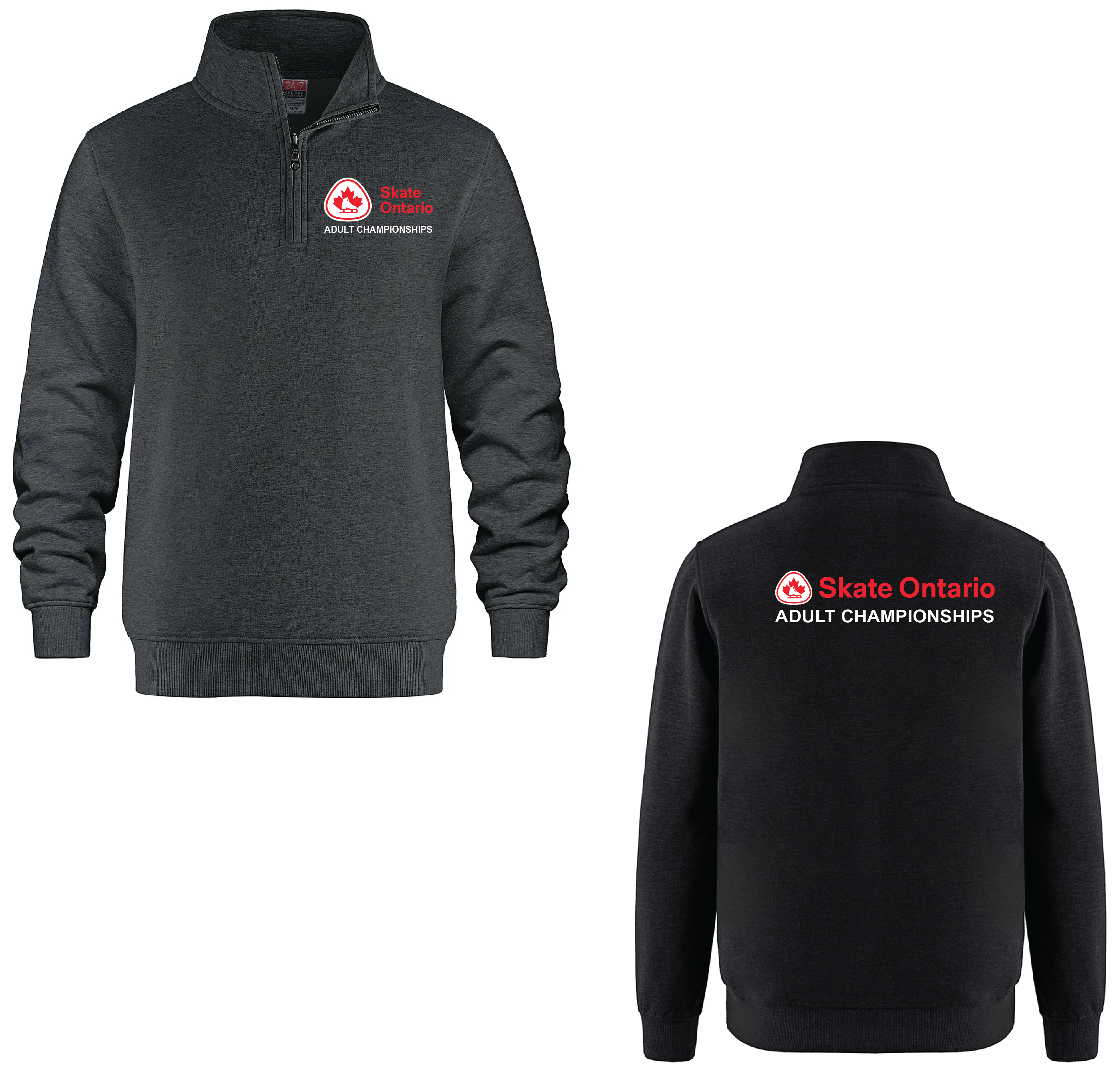 2026 SKATE ONTARIO ADULT PROVINCIALS - 1/4 ZIP FLEECE PULLOVER