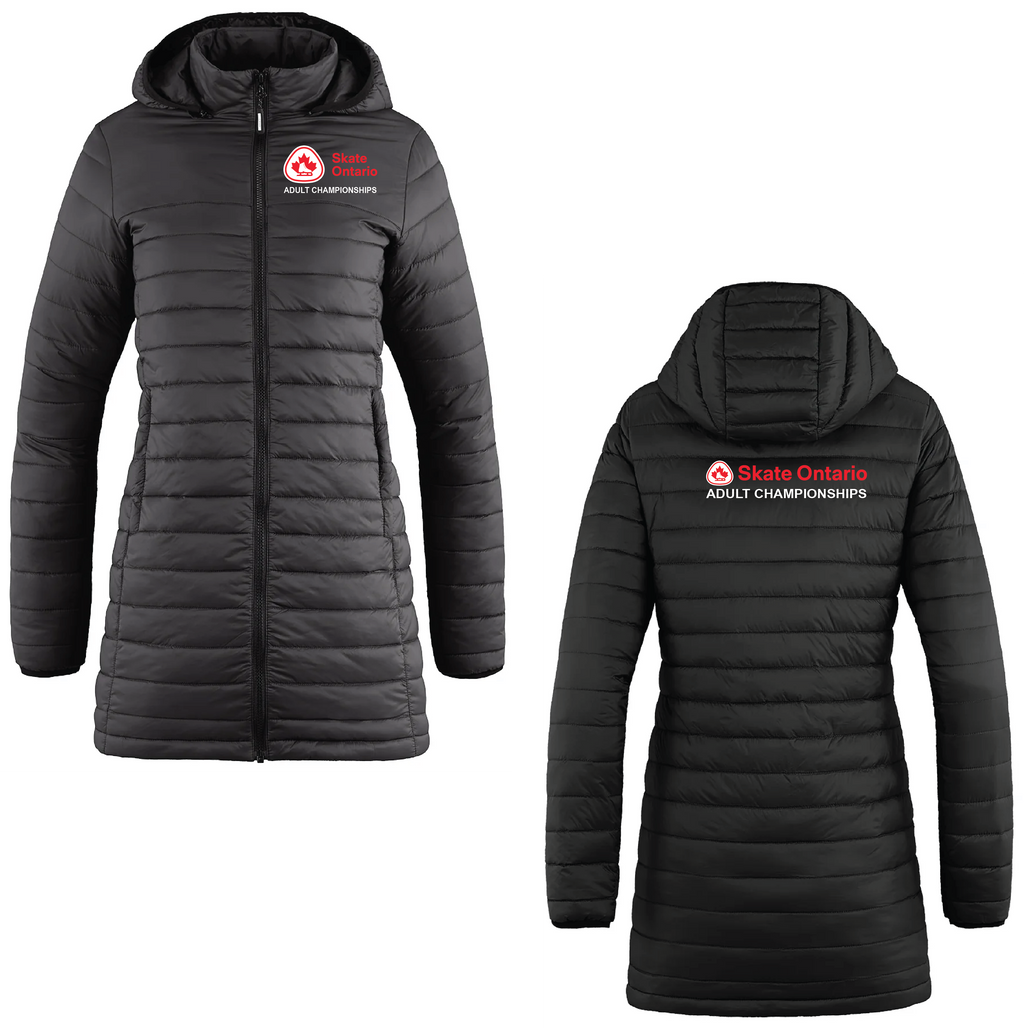 2026 SKATE ONTARIO ADULT PROVINCIALS - FULL LENGTH PUFFER JACKET