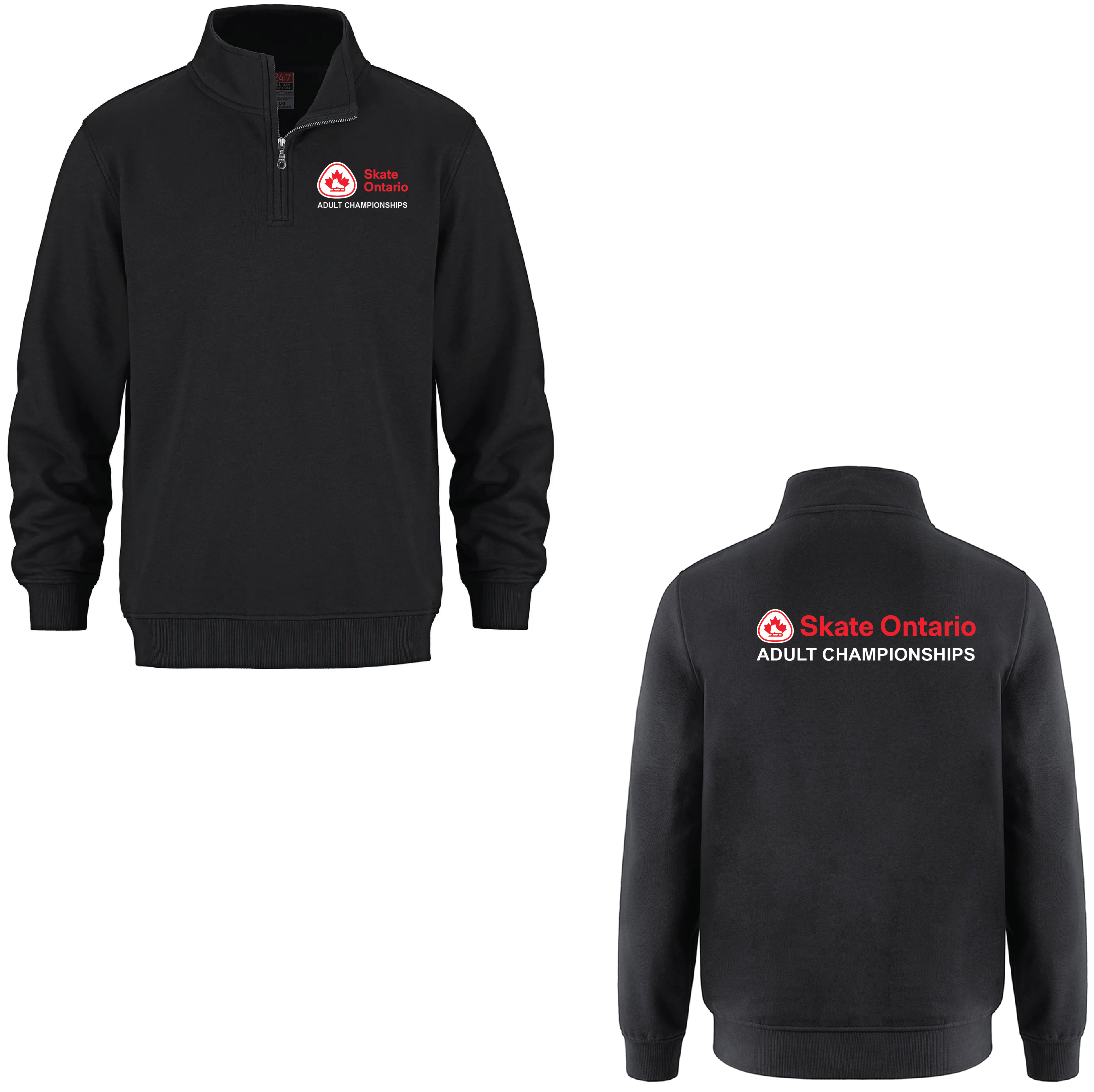 2026 SKATE ONTARIO ADULT PROVINCIALS - 1/4 ZIP FLEECE PULLOVER