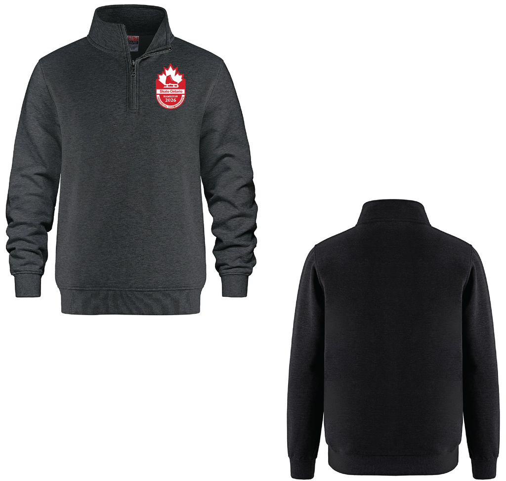 2026 SKATE ONTARIO PROVINCIALS ALT LOGO - 1/4 ZIP FLEECE PULLOVER