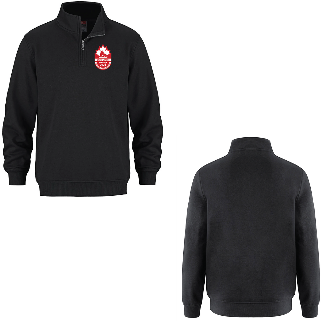 2026 SKATE ONTARIO PROVINCIALS ALT LOGO - 1/4 ZIP FLEECE PULLOVER