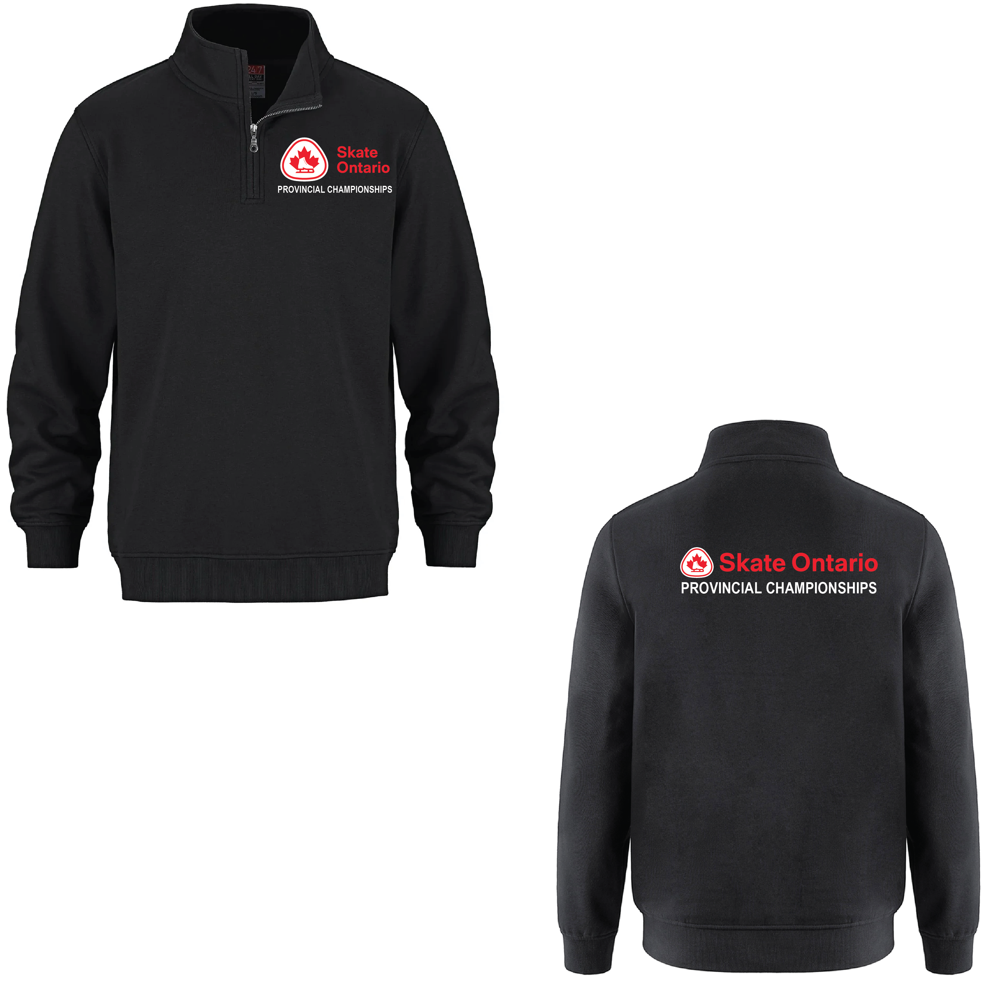 2026 SKATE ONTARIO PROVINCIALS - 1/4 ZIP FLEECE PULLOVER