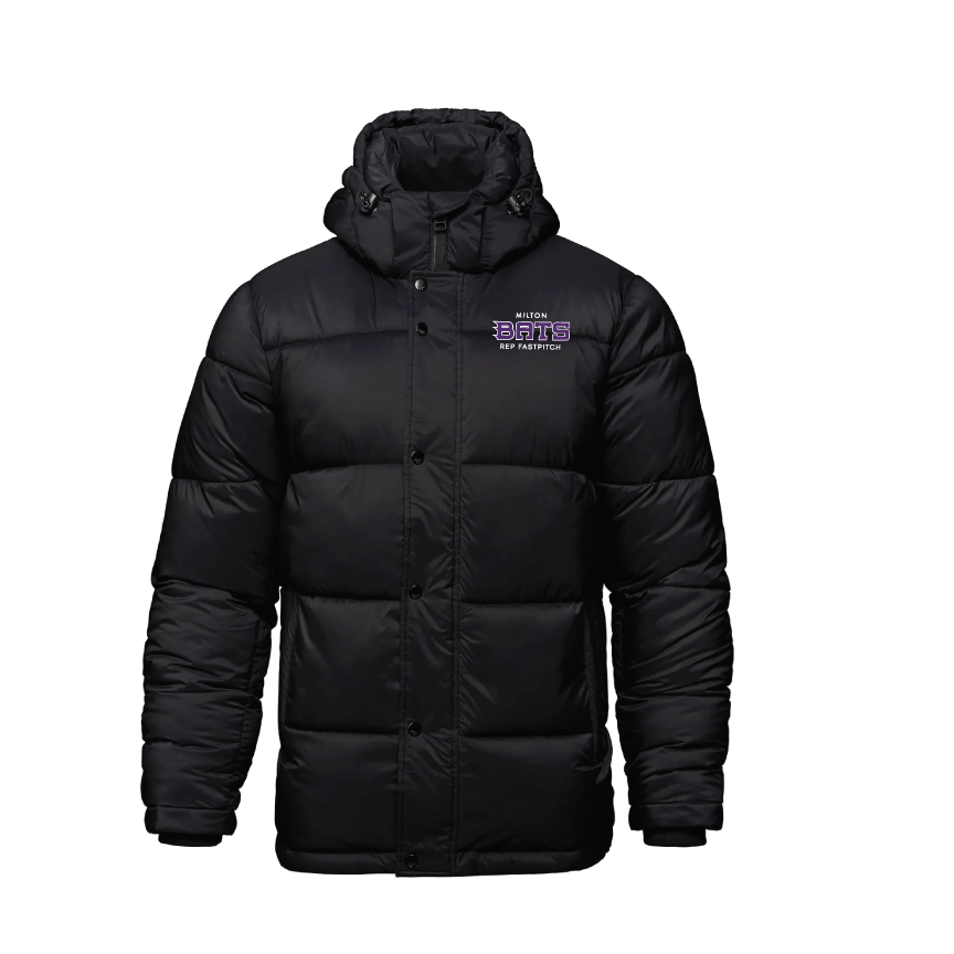 MILTON BATS -  BLIZZARD HEAVYWEIGHT PUFFY COAT
