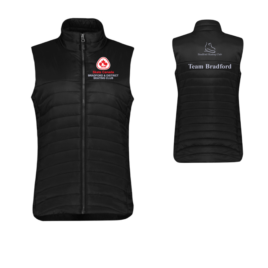 BRADFORD SKATING CLUB PUFFER VEST