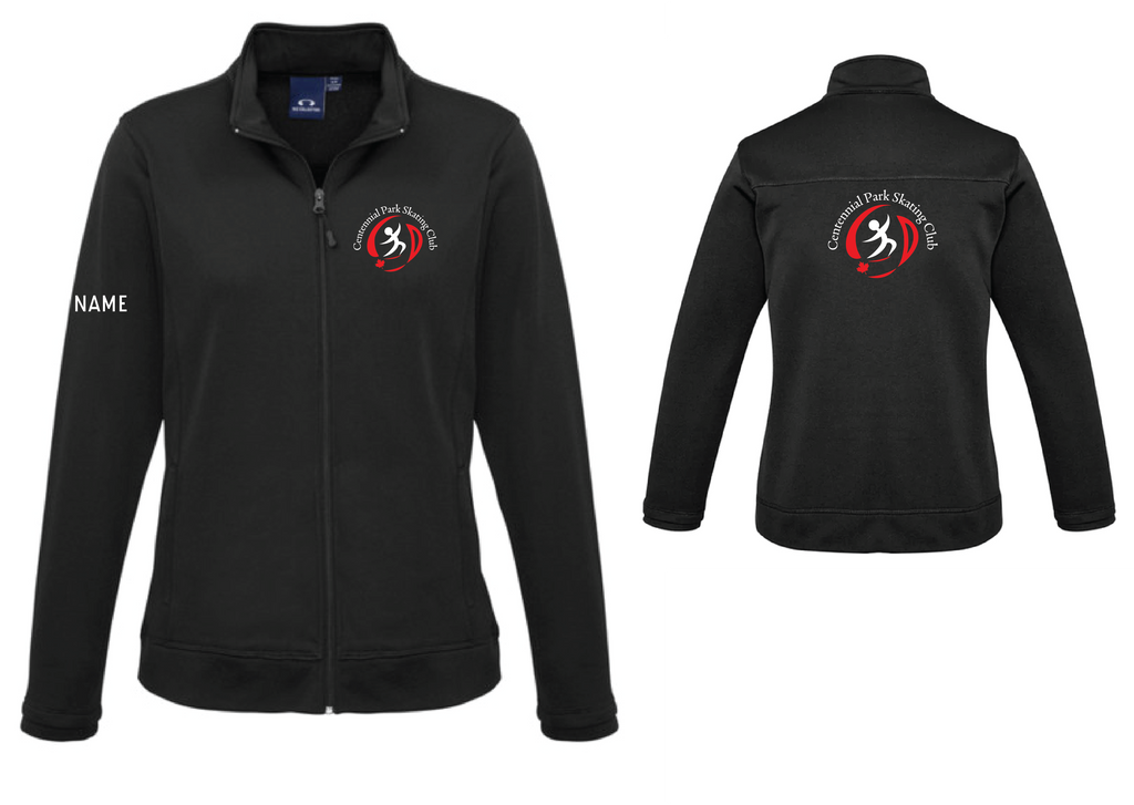 CENTENNIAL PARK SKATING CLUB - ZIPPERED JACKET