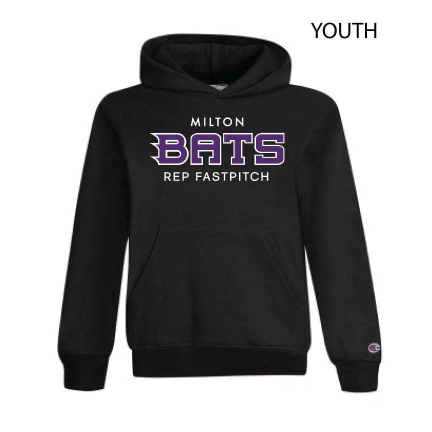 MILTON BATS CHAMPION FLEECE HOODIE
