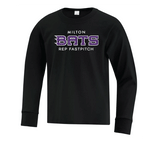 MILTON BATS LONG SLEEVE COTTON TSHIRT